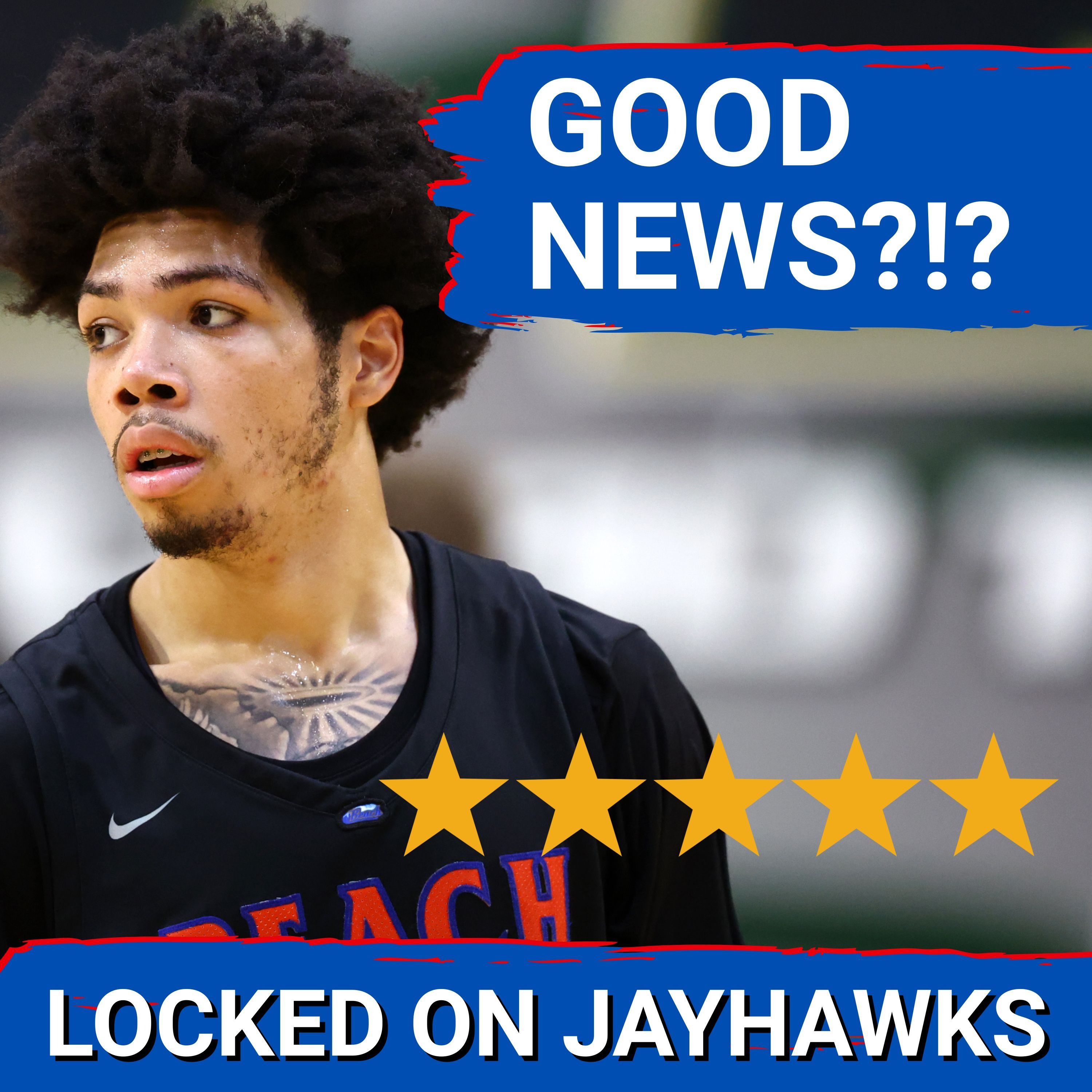 EXPERTS PREDICT Kansas to Land 2026 #1 Prospect Tyran Stokes | Potential 2026-2026 Jayhawks Lineup