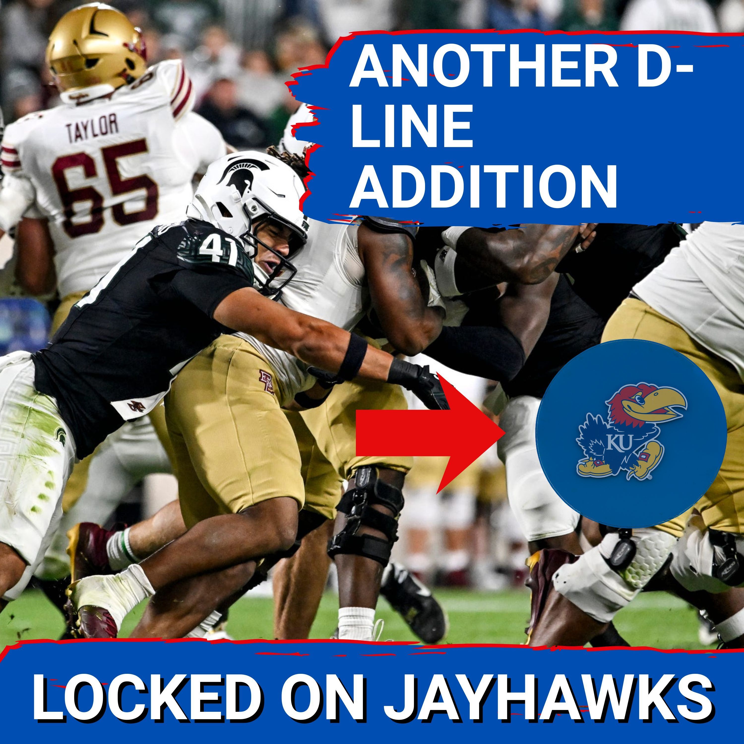 REINFORCED: Jayhawks Secure David Santiago—Key Addition from Michigan State to POWER Kansas' Front