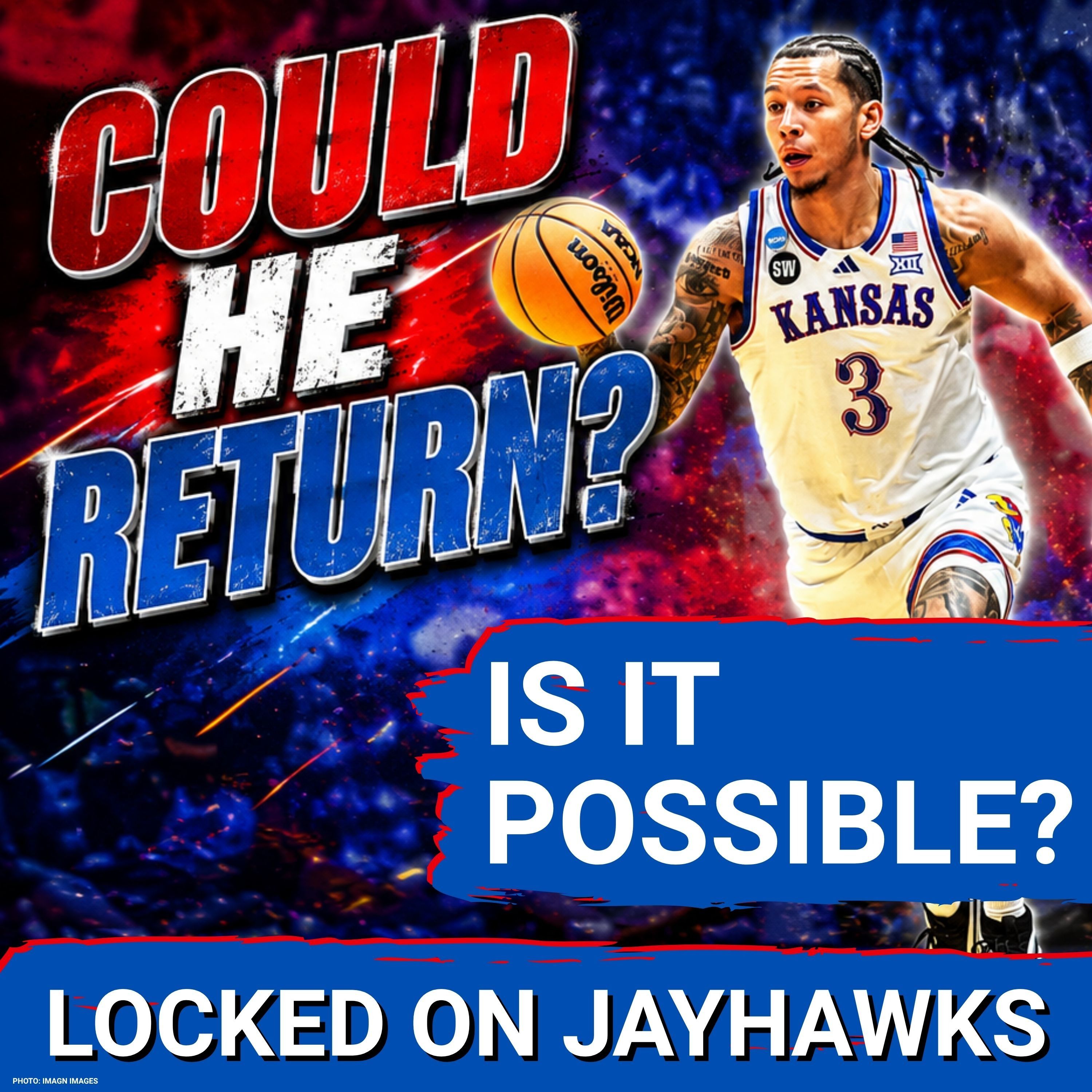 INSIDER REVEALS Tre White COULD RETURN to Kansas Jayhawks for 5th Year - Can Bill Self Make it Work? episode artwork