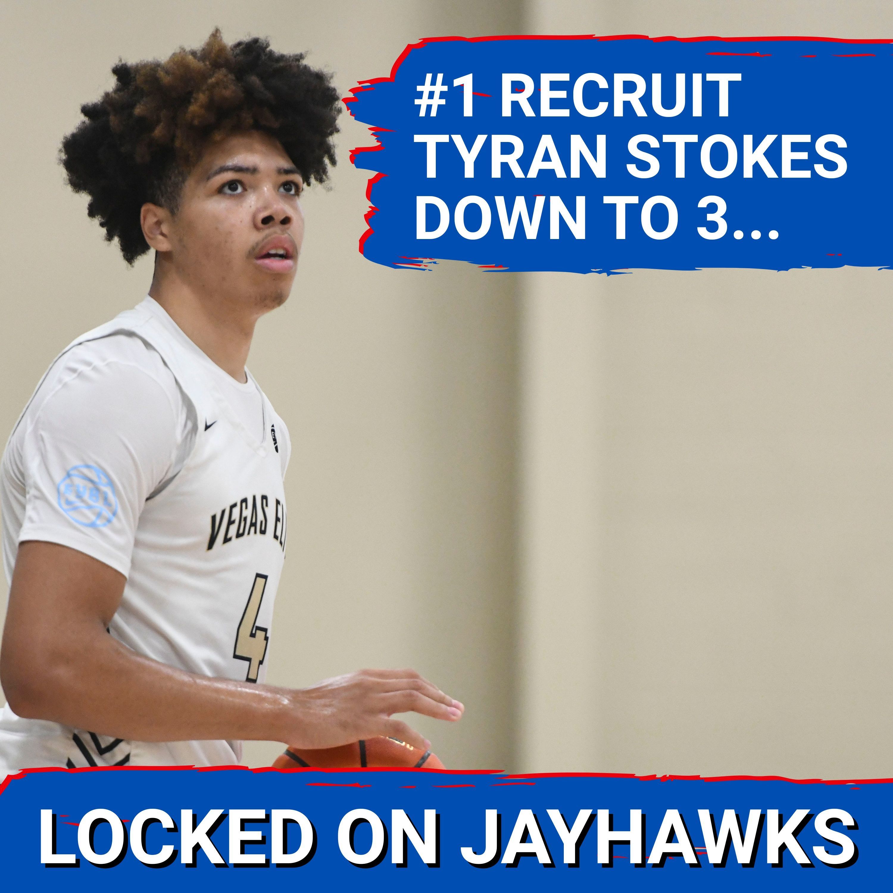 ALERT: 5-Star Tyran Stokes Narrows to THREE Schools Including Kansas | Can Bill Self OVERCOME Nike?