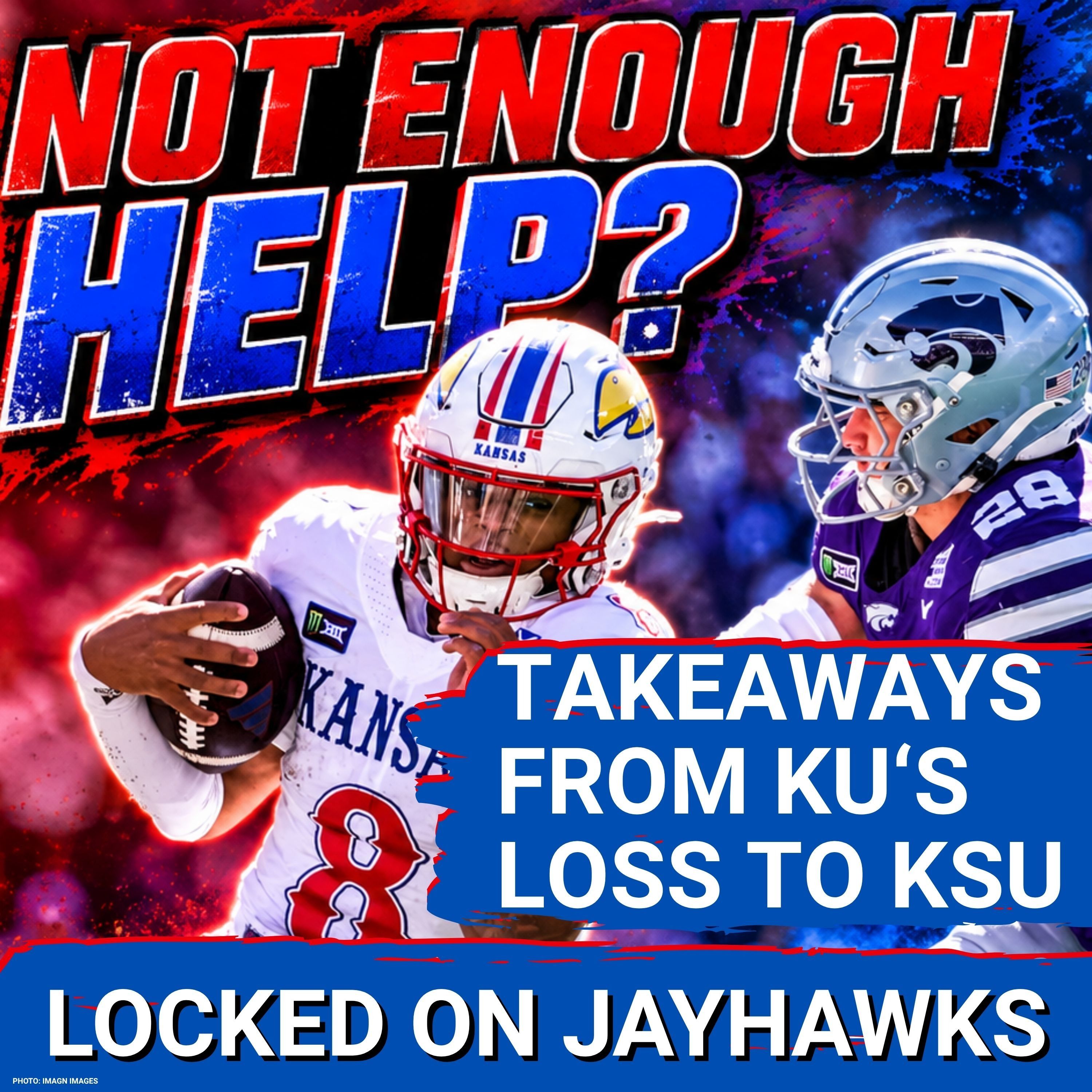 TAKEAWAYS from Jayhawks' Loss to KSU: Supporting Isaiah Marshall, Defense Concerns, Leipold & More