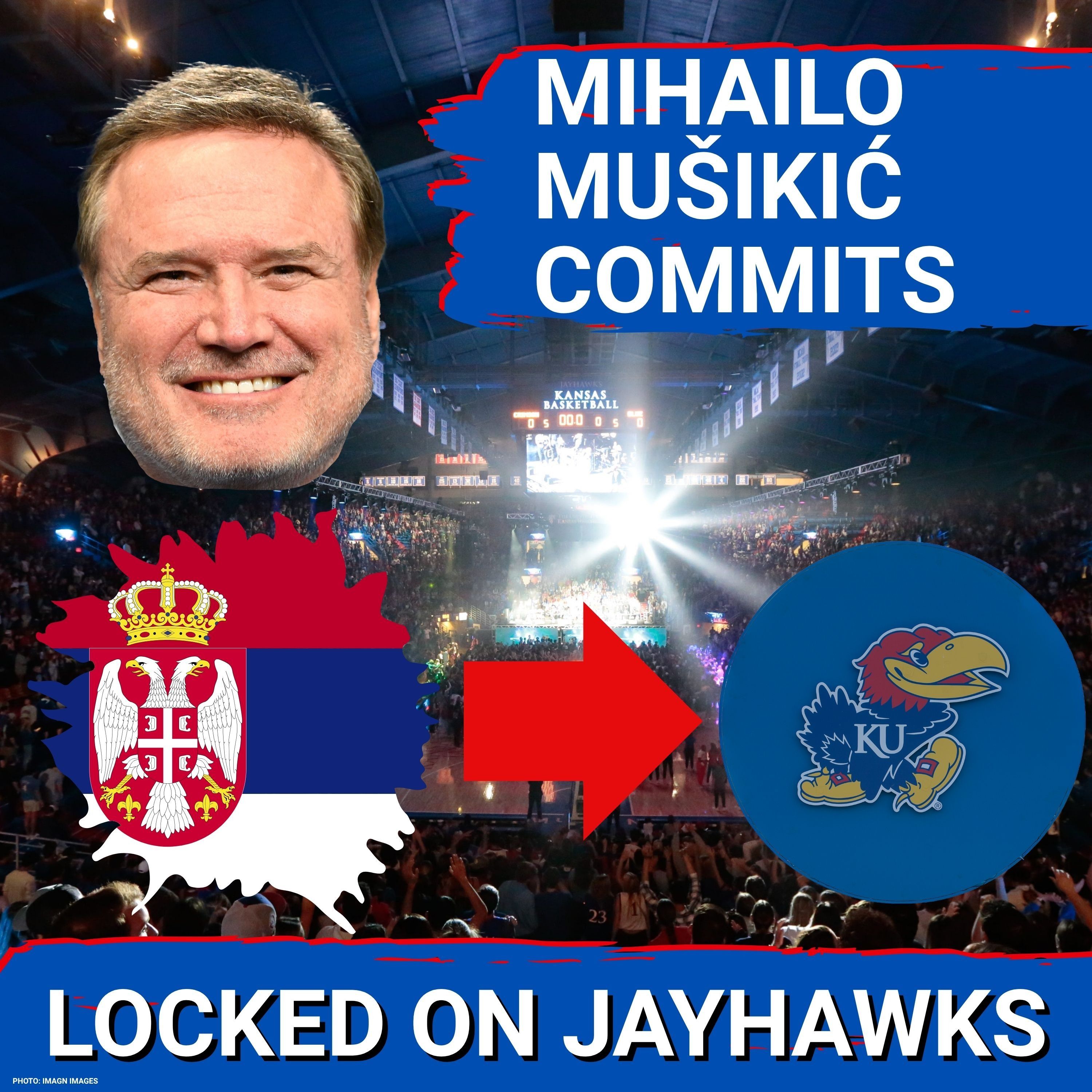 EURO COMMIT: Jayhawks Earn Pledge from Mihailo Mušikić - What Does Serbian Center Bring to Kansas?