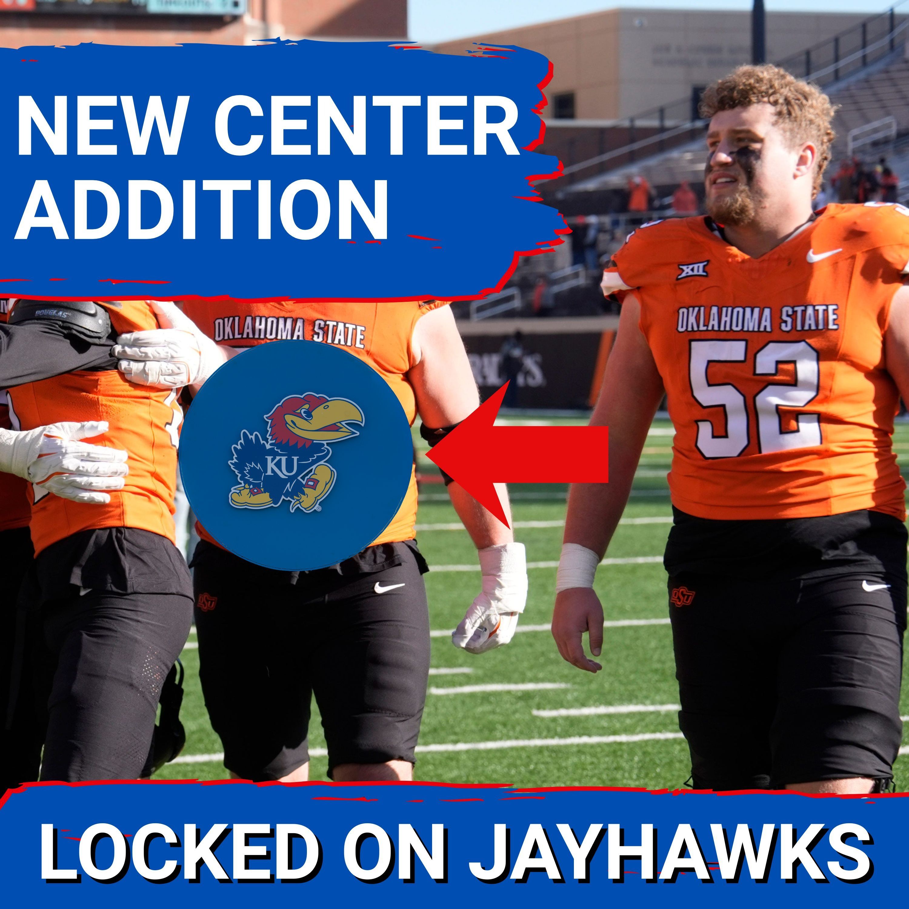 BIG 12 TRANSFER CENTER: Jayhawks Bring On Kasen Carpenter from Oklahoma State Cowboys