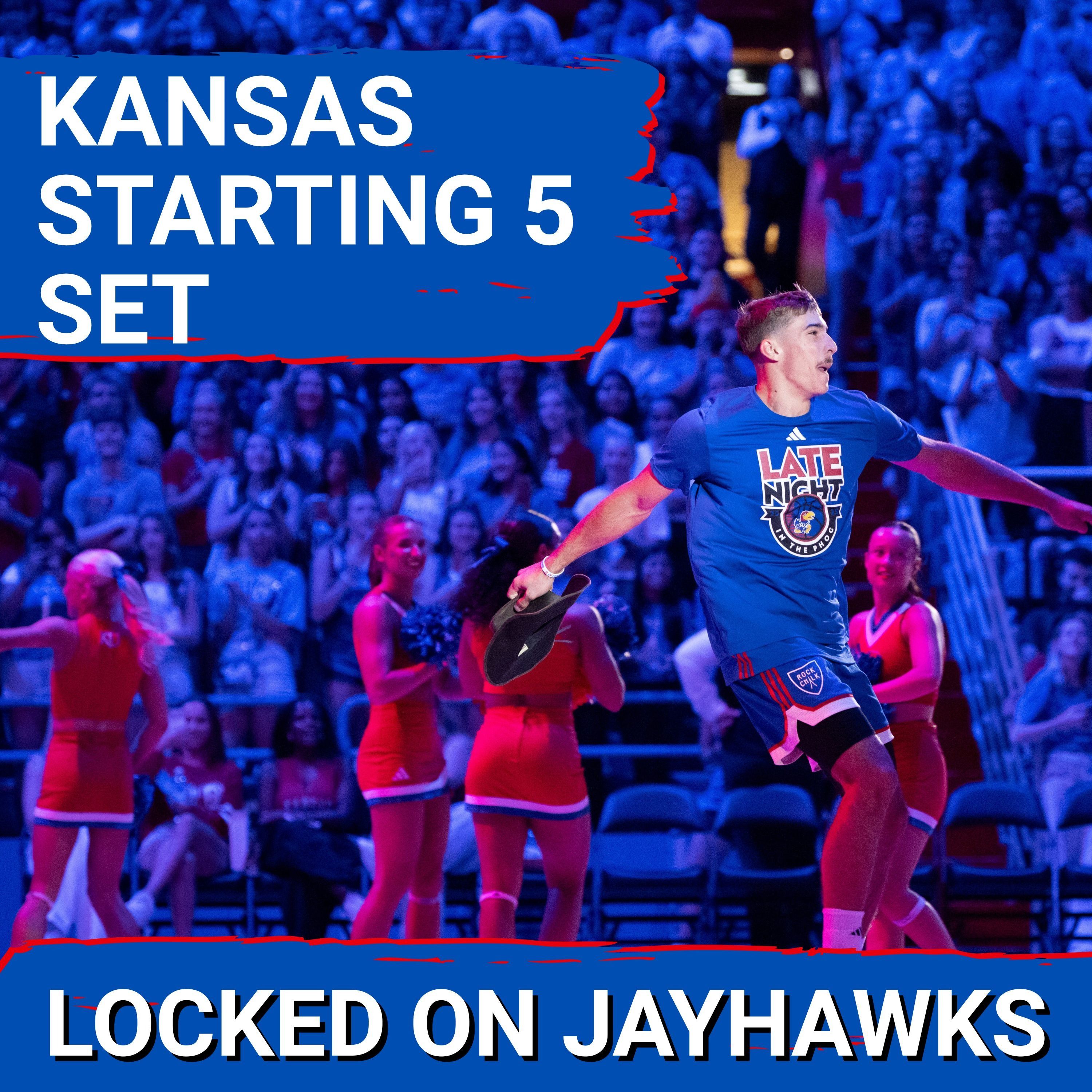 Bill Self REVEALS STARTING FIVE featuring Kohl Rosario | Big 12 Media Days Takeaways for Kansas