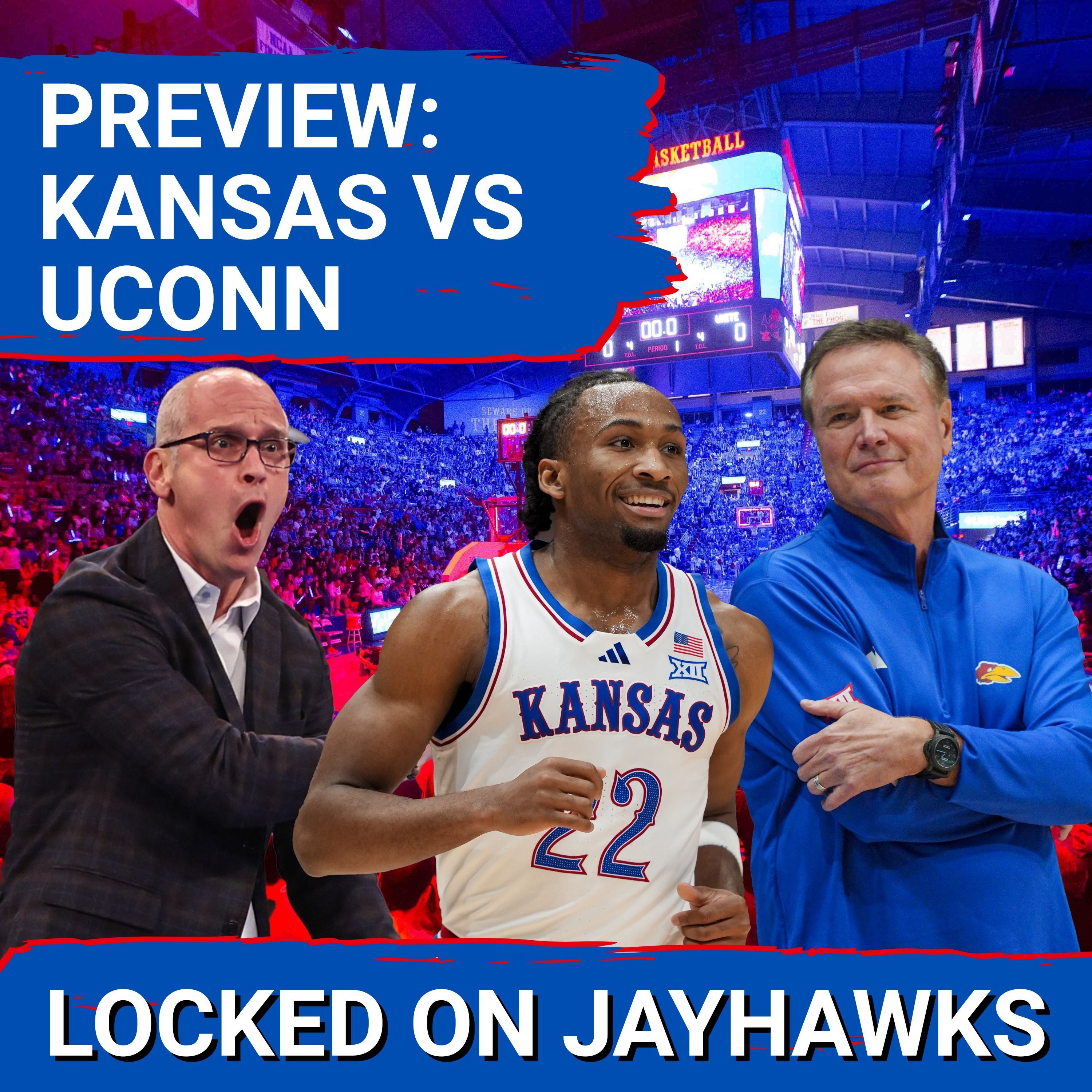 CRITICAL: Will Darryn Peterson RETURN | Kansas Jayhawks vs UConn Huskies PREVIEW