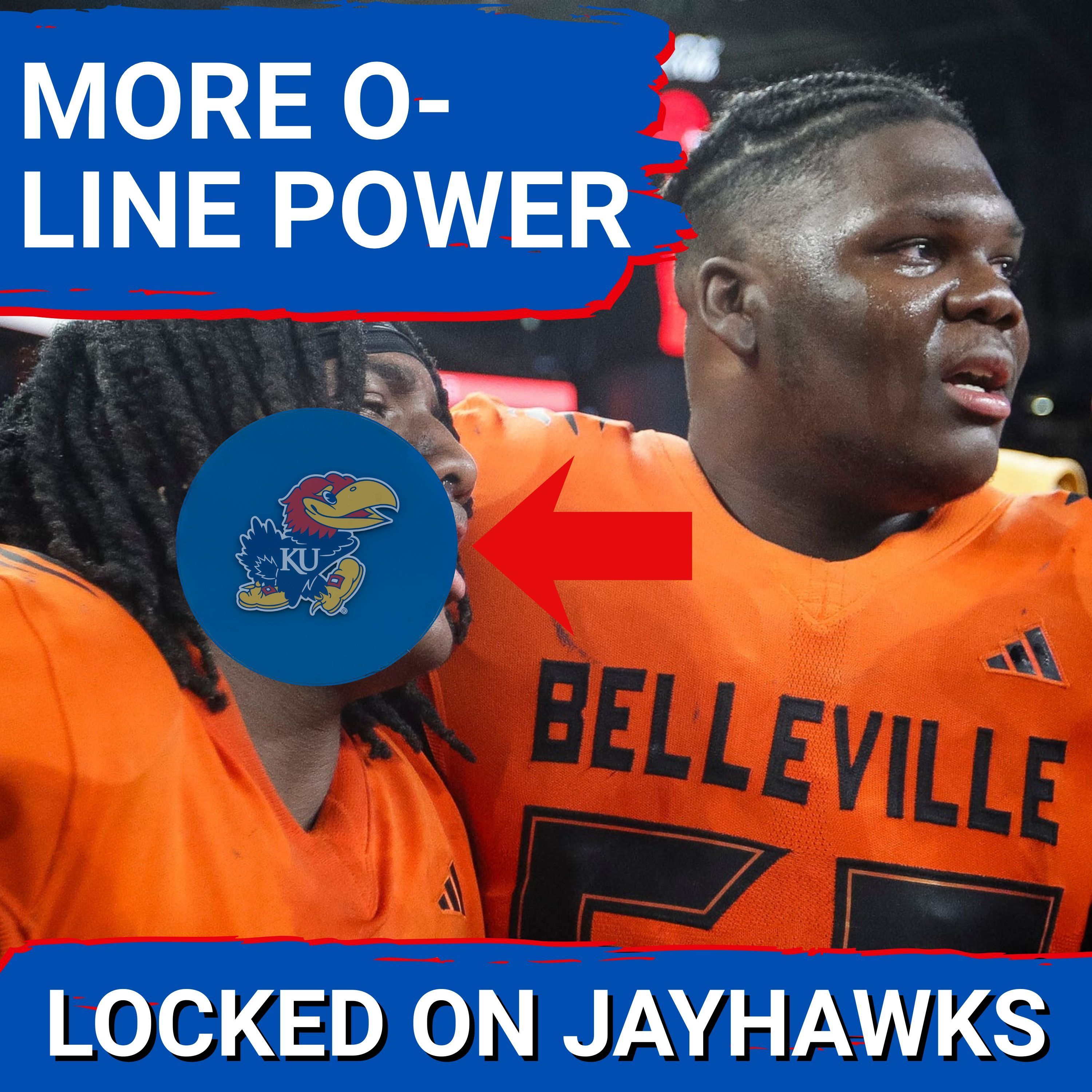 FUTURE SIZE: Trezelle Jenkins Jr. JOINS Kansas Jayhawks O-Line, Can He DOMINATE Down the Road?