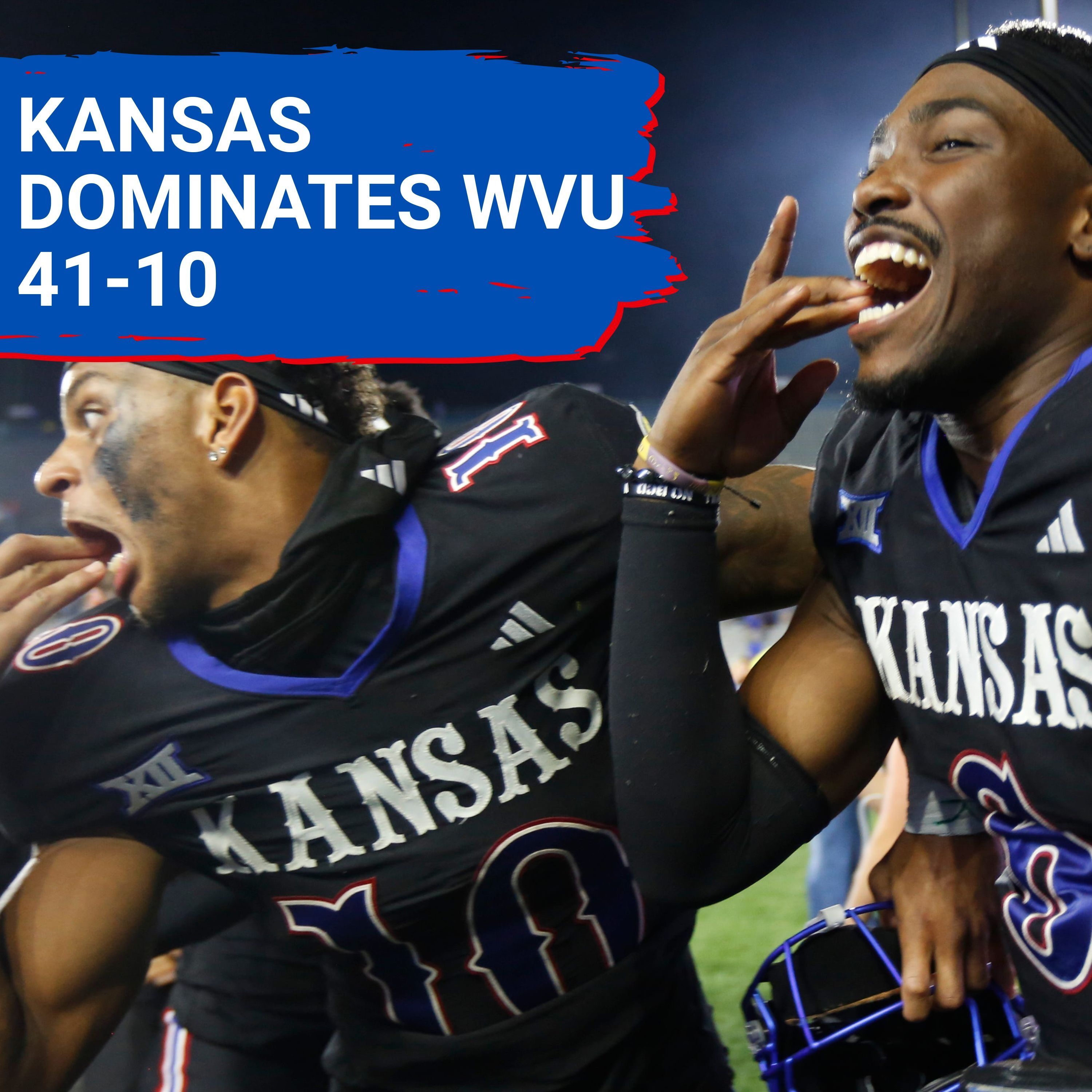 Kansas DEMOLISHES West Virginia in Big 12 Opener | Jayhawks Send Shockwaves Through Conference