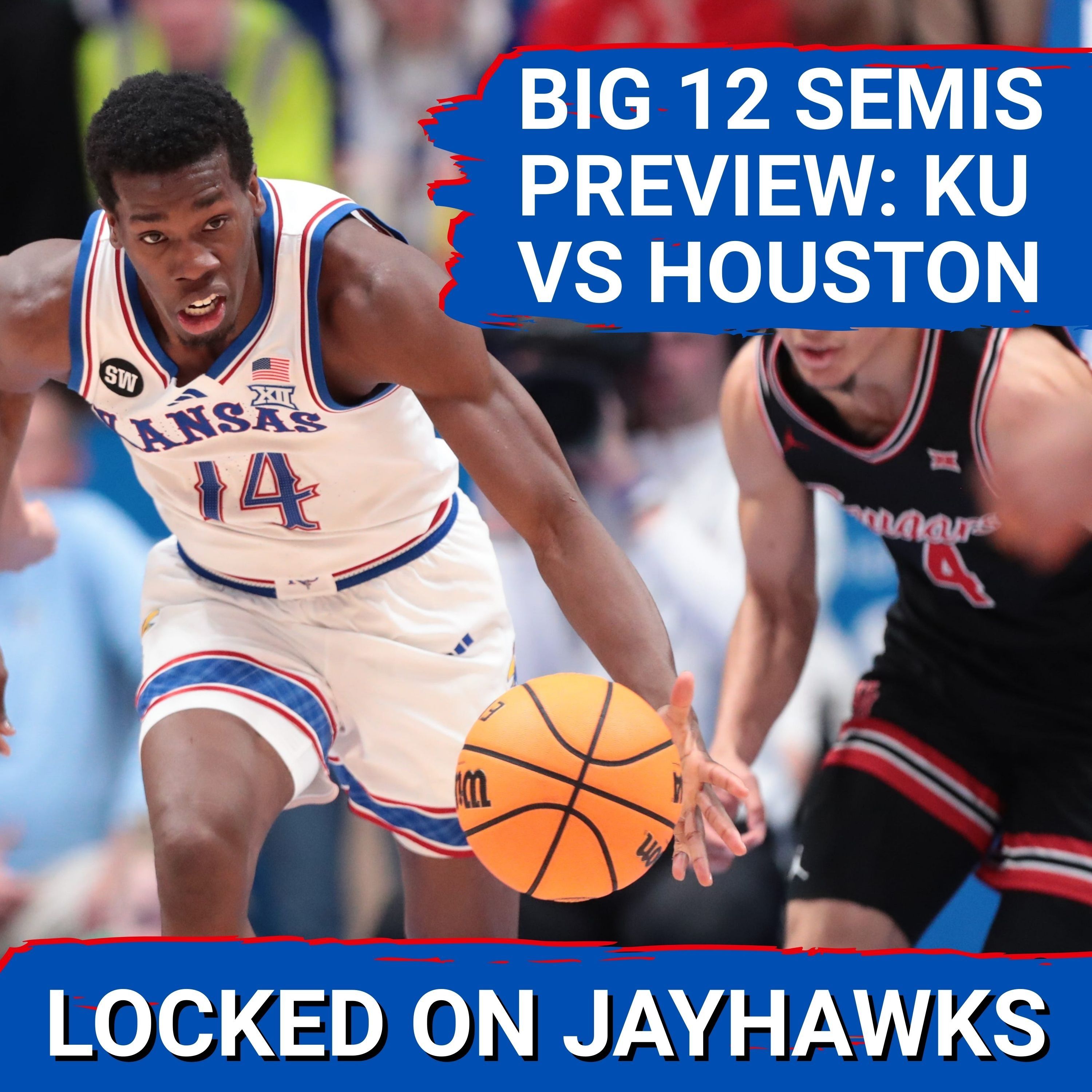 Big 12 Semis PREVIEW: Kansas Jayhawks vs Houston Cougars | Can KU Find Enough Offense?