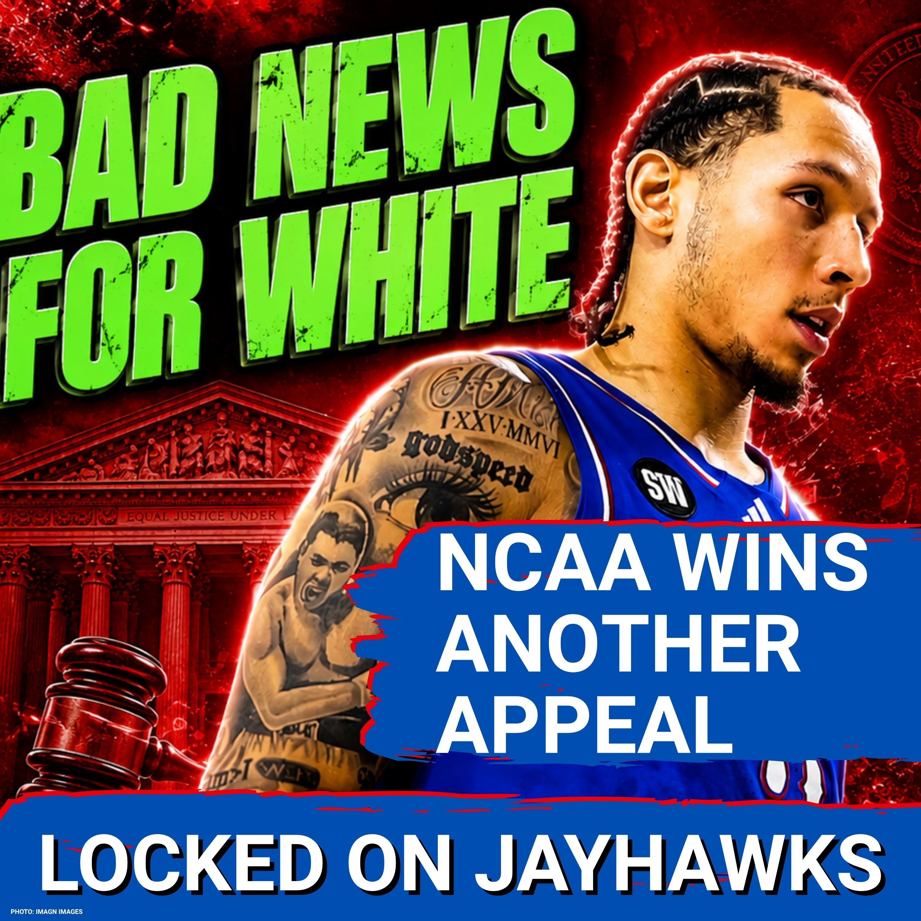 UNRAVELING: Chances of Tre White & Jayhawks Reunion Fading as NCAA Wins ANOTHER Eligibility Appeal