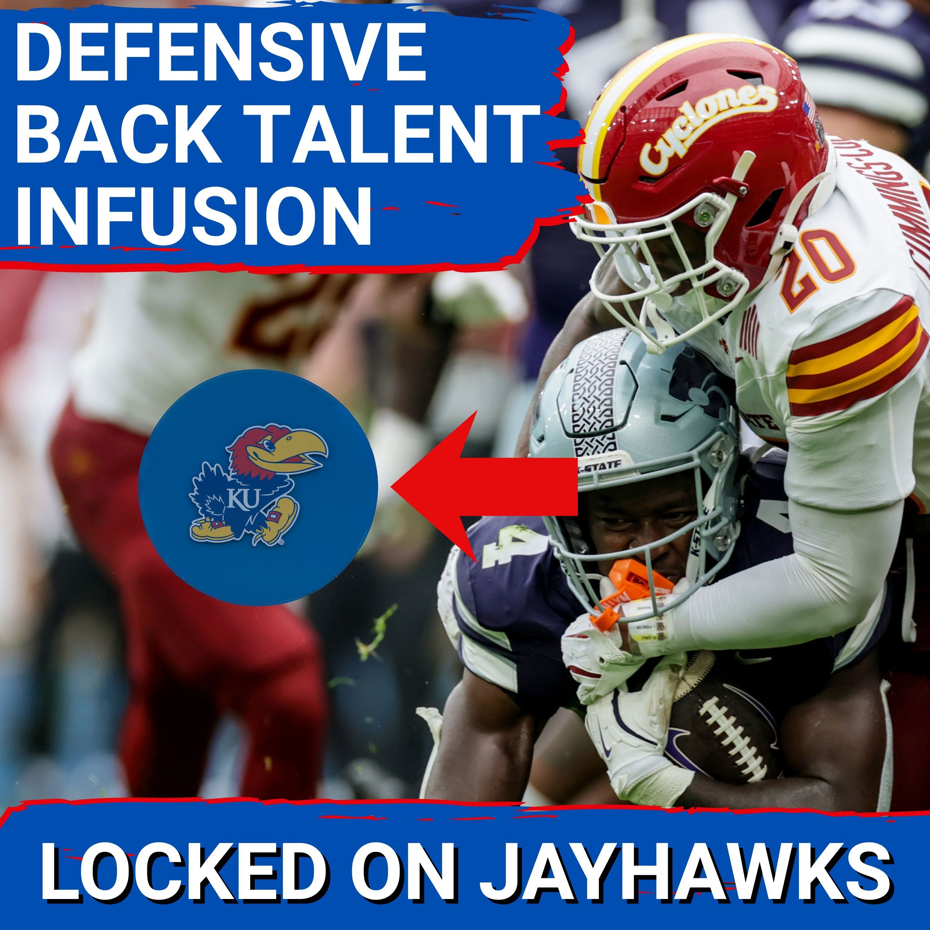 SLEEPER ALERT: Khijohnn Cummings-Coleman Transfers to Kansas Jayhawks from ISU in Underrated Move