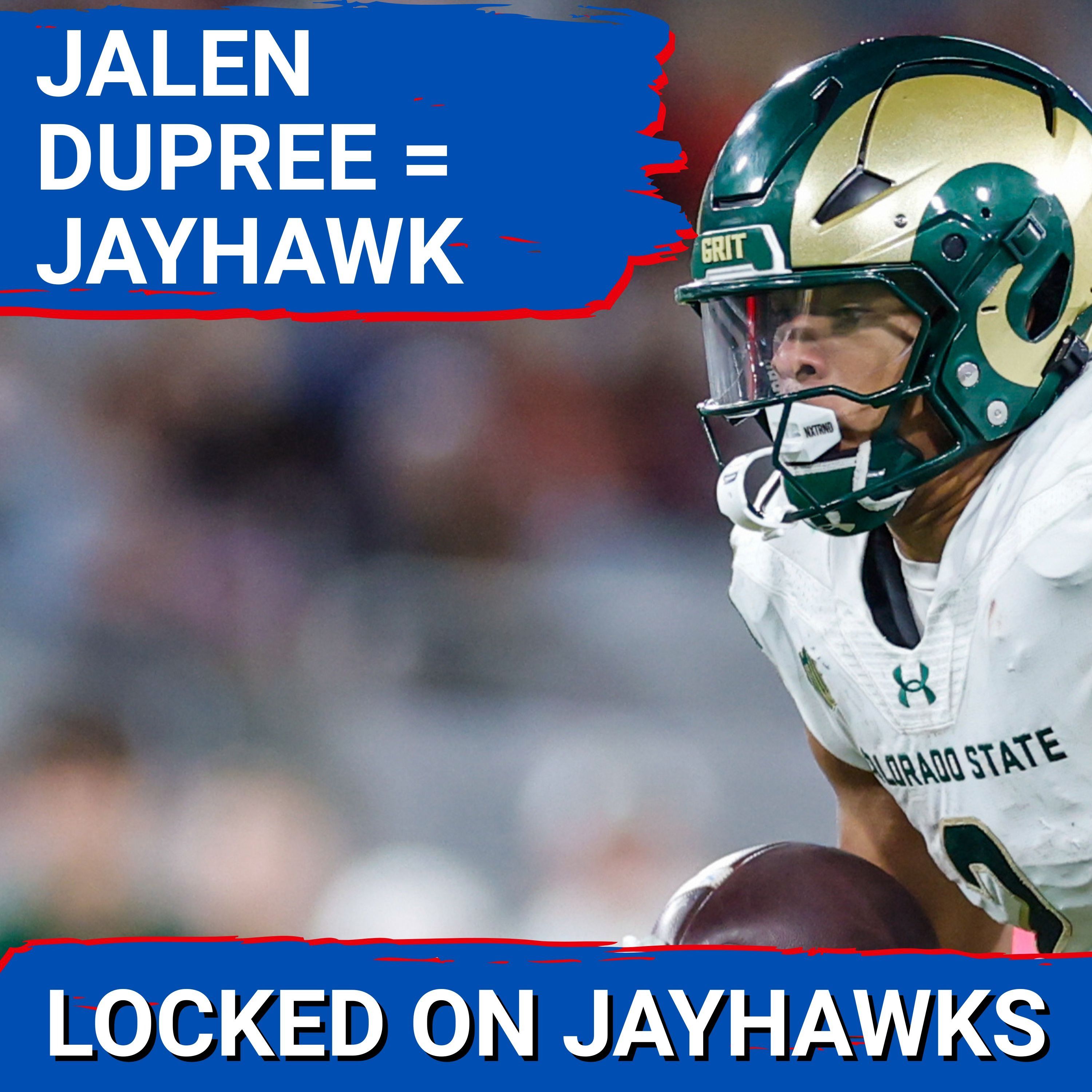 PORTAL COMMIT: Running back Jalen Dupree from Colorado State Helps Kansas Jayhawks Fill RB Room