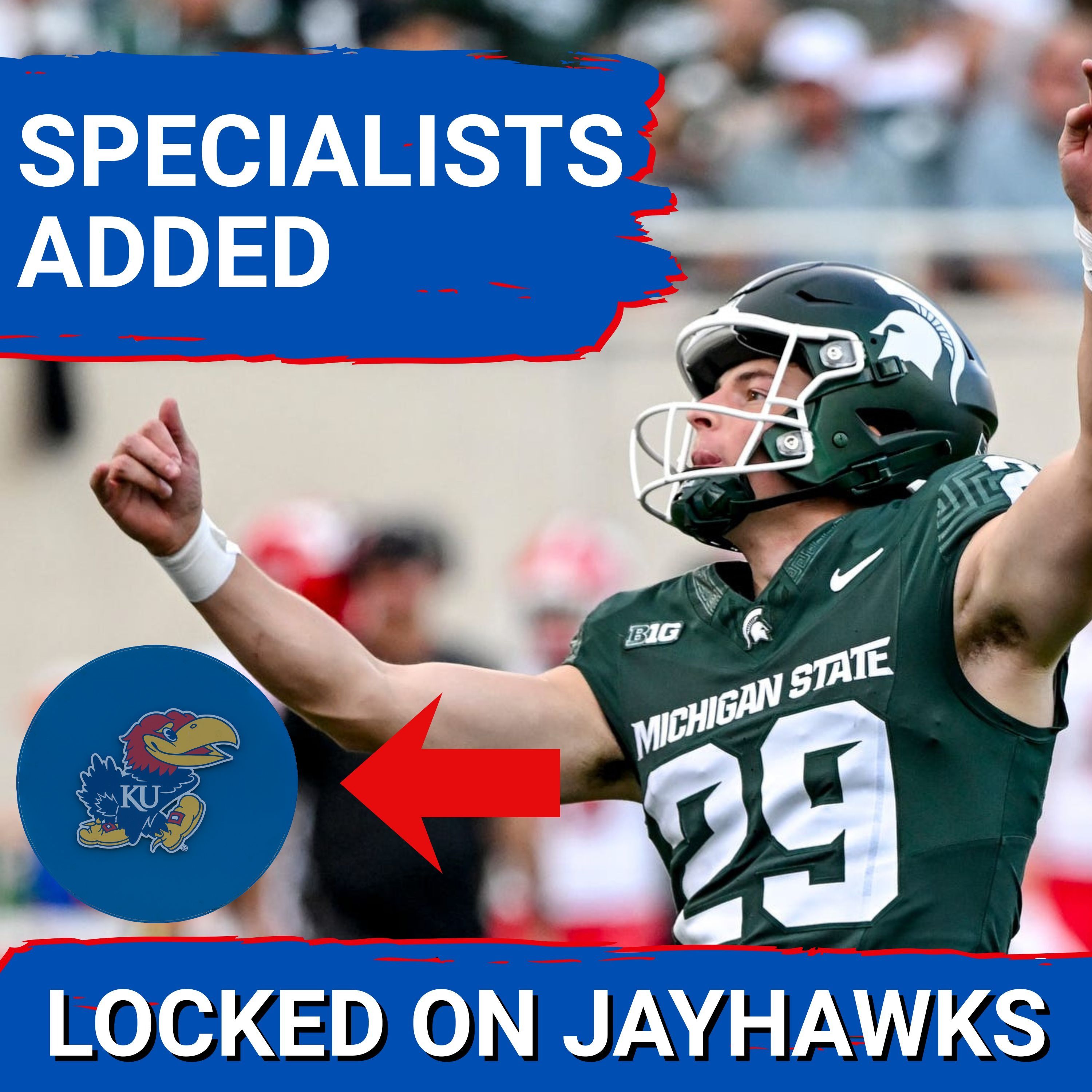 KICKING FOR SUCCESS: Kansas ADDS Martin Connington, Rino Monteforte & Matthew Gill to Special Teams