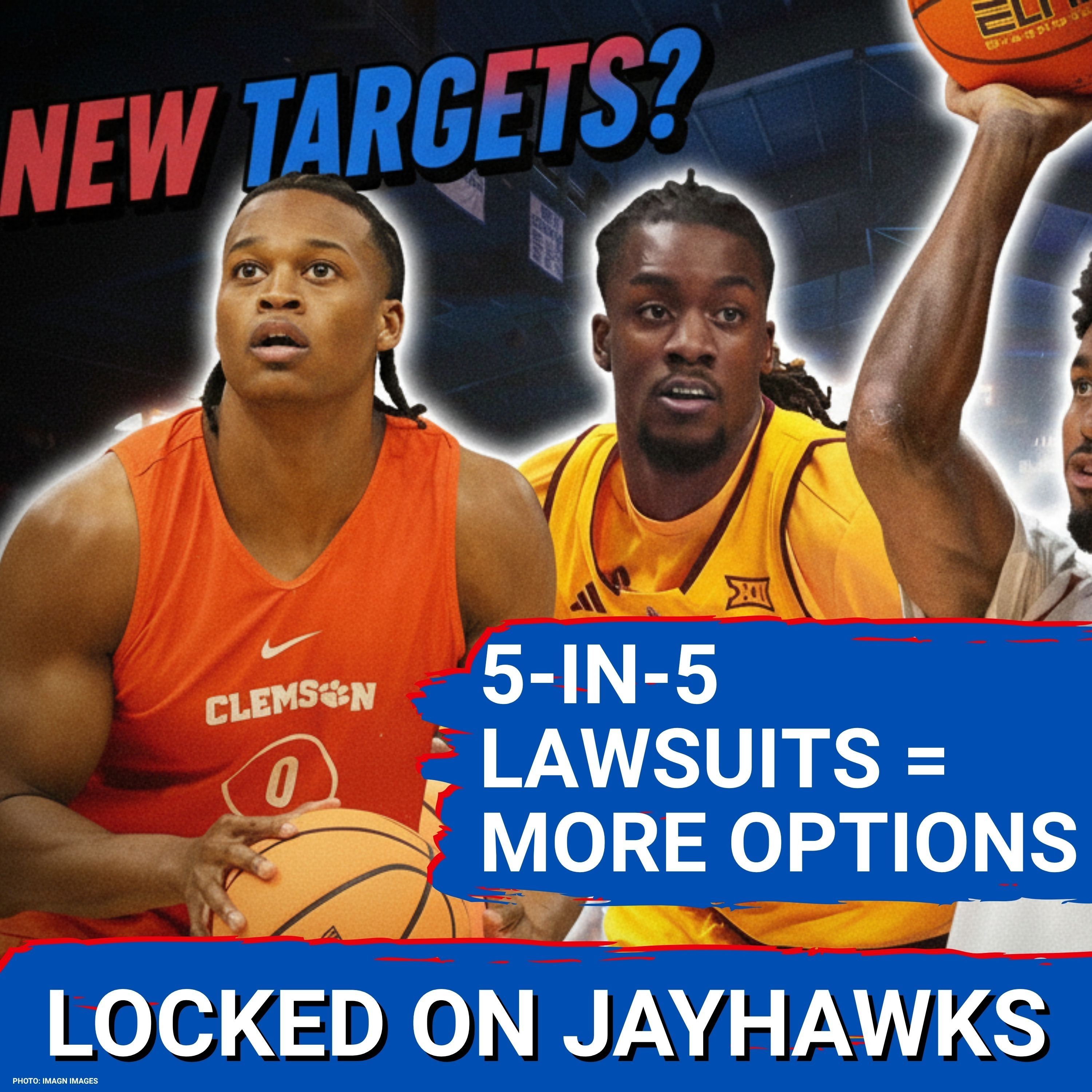 OPPORTUNITY: 5-in-5 Lawsuits Mean MORE PORTAL OPTIONS for Kansas Jayhawks & Bill Self