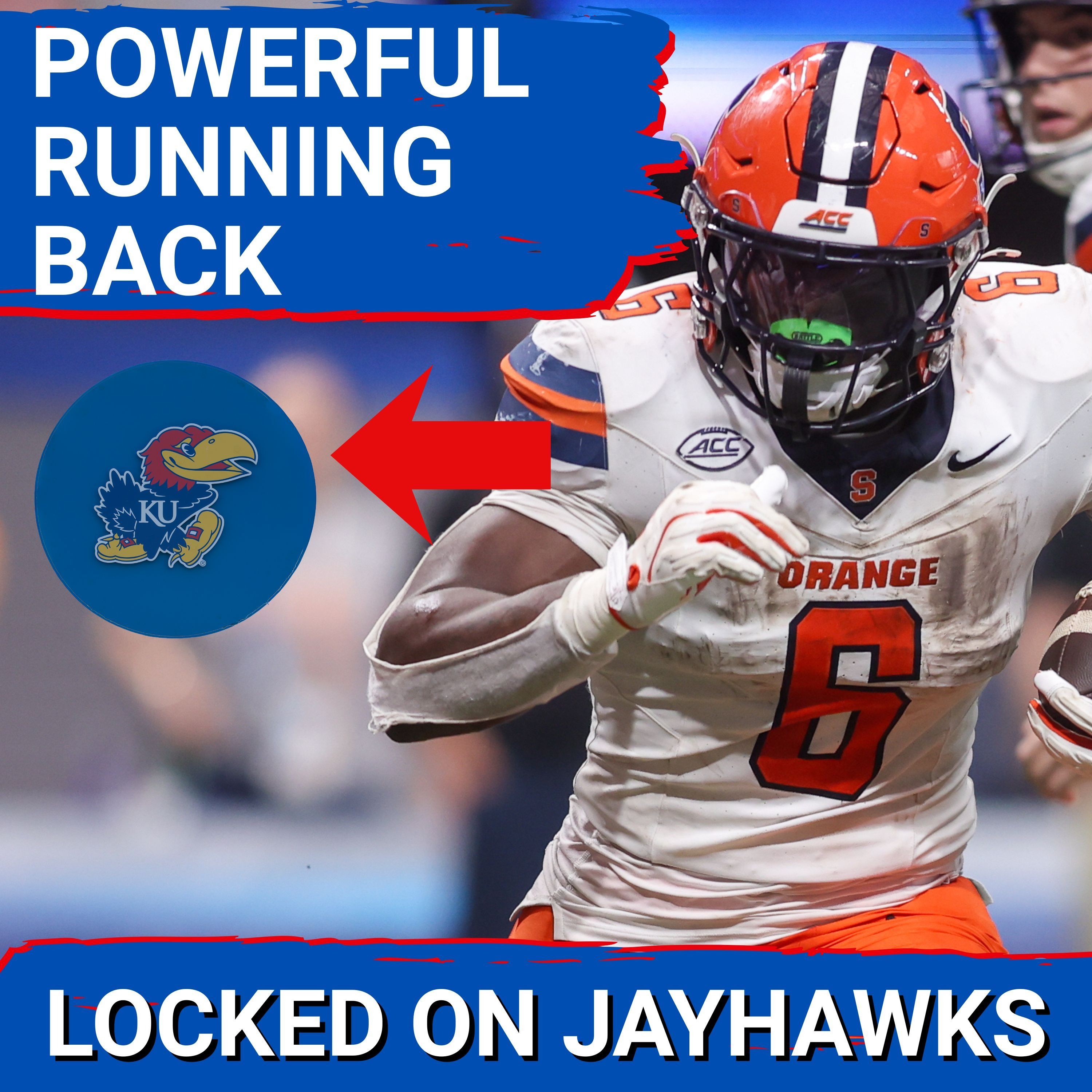 BULLYBALL: Syracuse Transfer Yasin Willis Provides Power for Kansas Jayhawks at Running Back