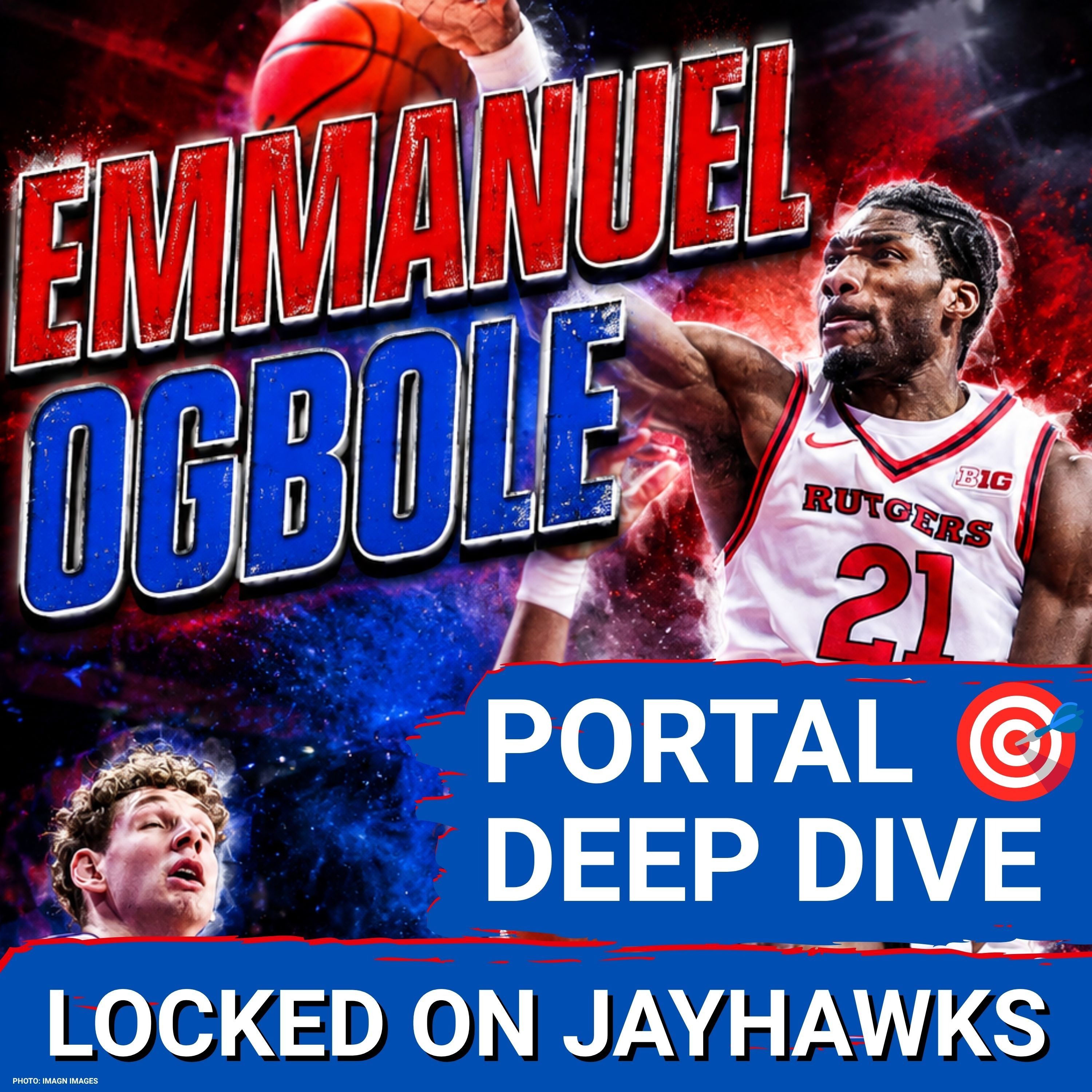 JAYHAWKS PORTAL TARGET: Emmanuel Ogbole Can Help Kansas DOMINATE Rebounding in 2026-2027 episode artwork