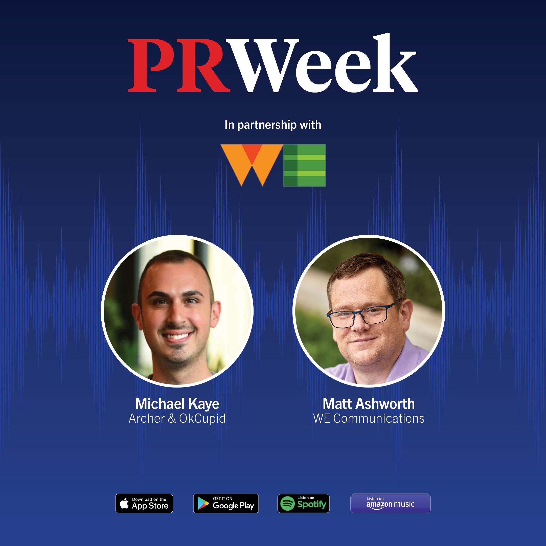 AI: An ethical conversation, a podcast presented by WE Communications episode artwork
