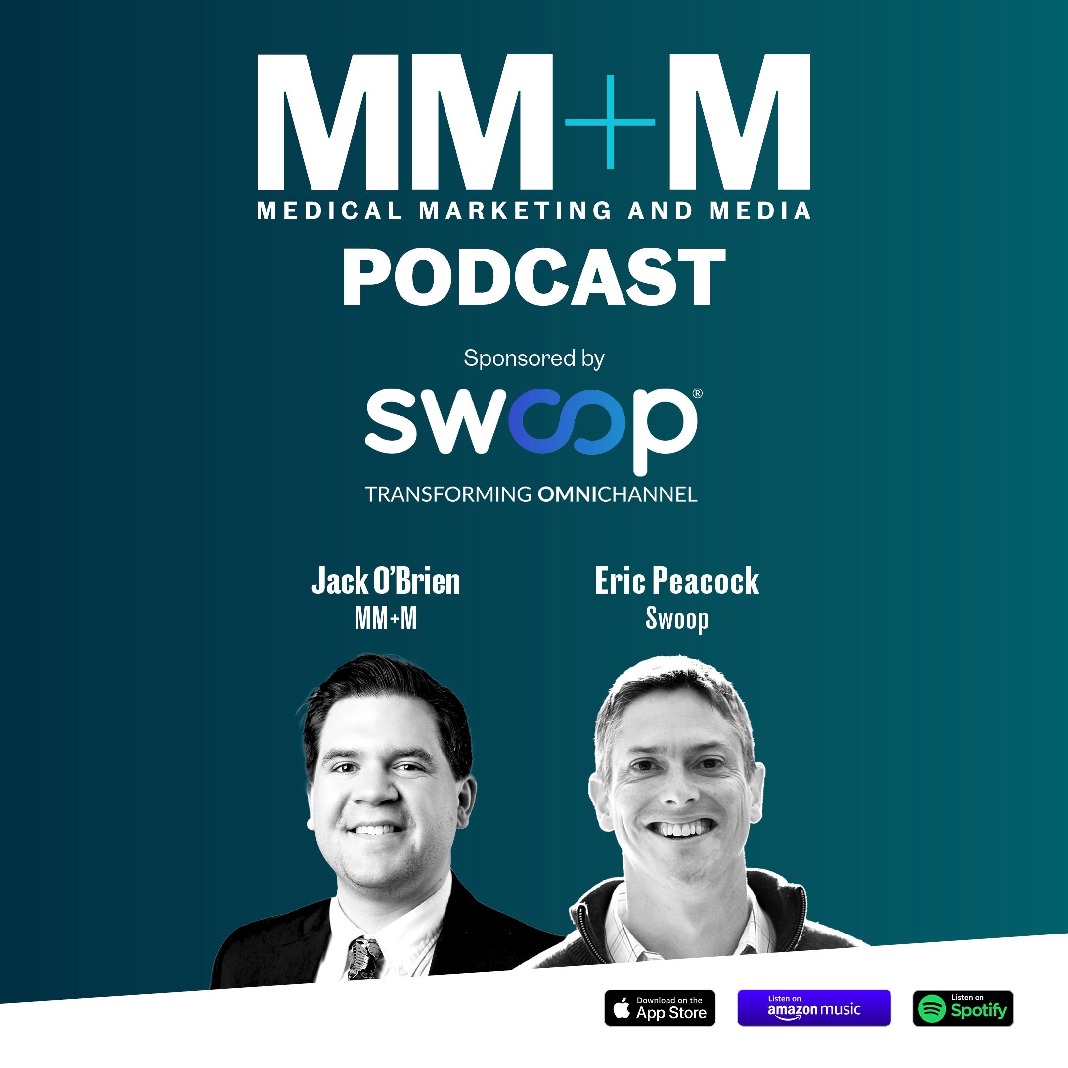 Unlocking patient insights: How communities reveal the path to more effective pharma marketing, a podcast sponsored by Swoop