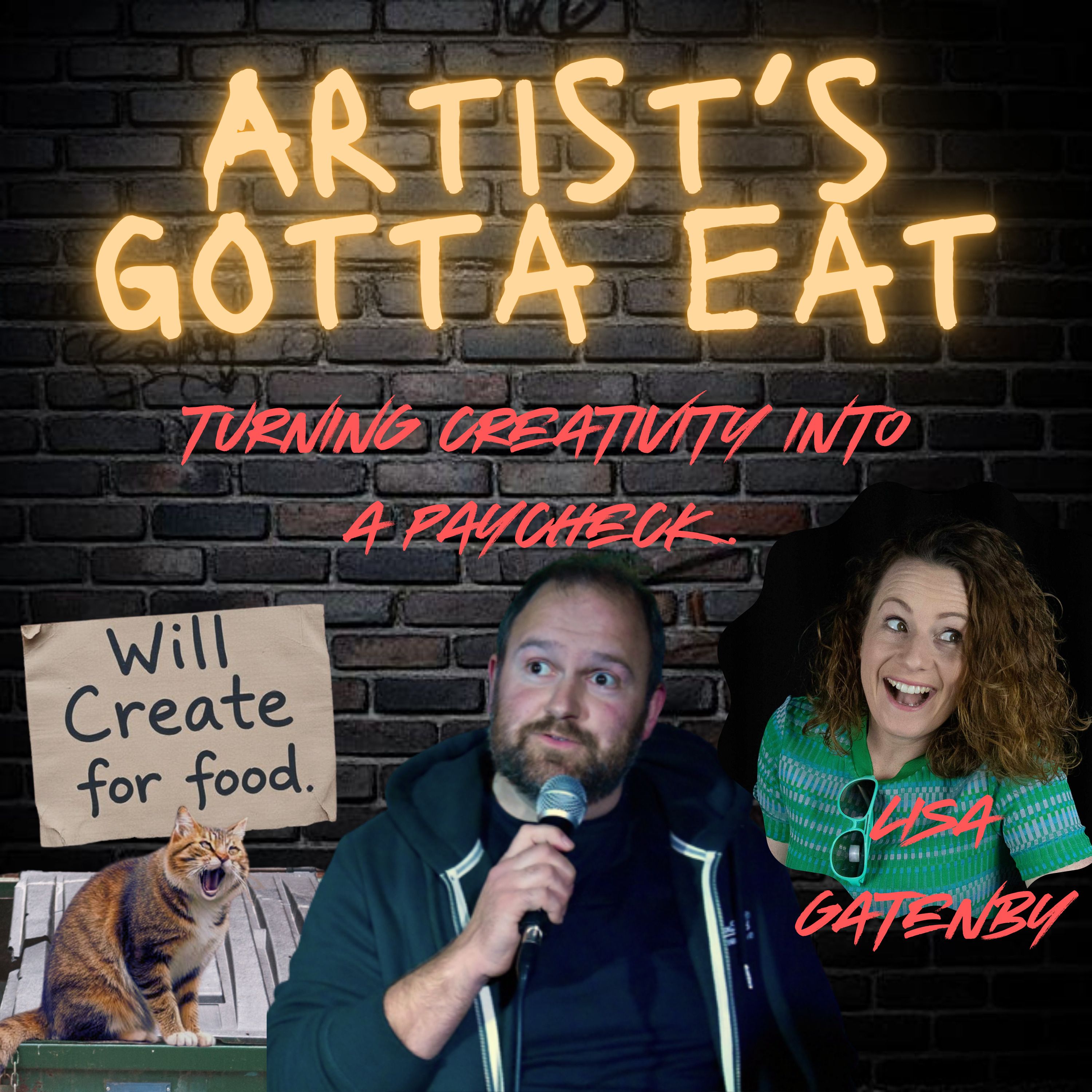 Lisa Gatenby casts Comedic Wizardry.