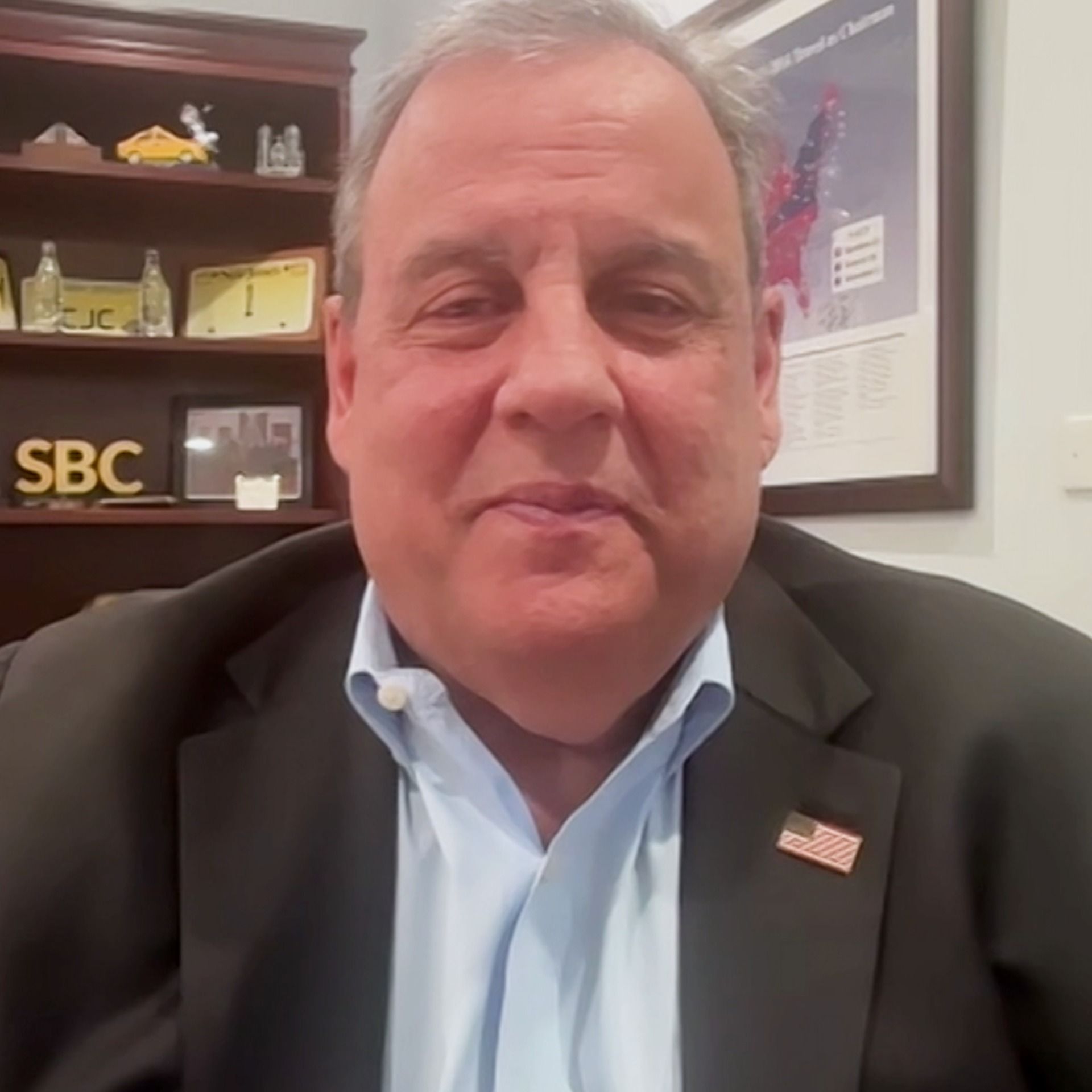 Former NJ Governor Chris Christie 1/1/26 episode artwork