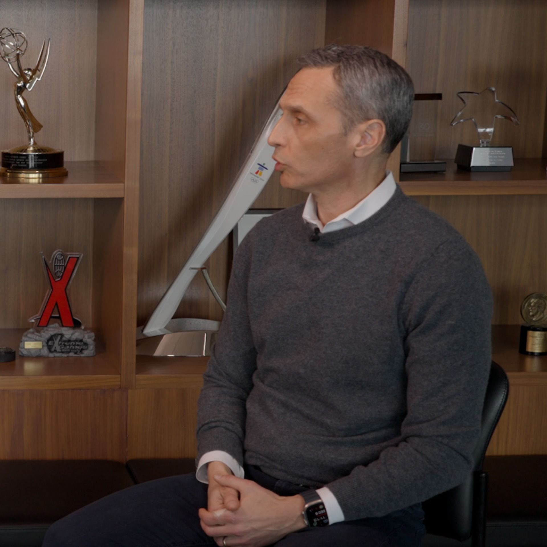 ESPN Chairman James Pitaro 10/31/24 episode artwork