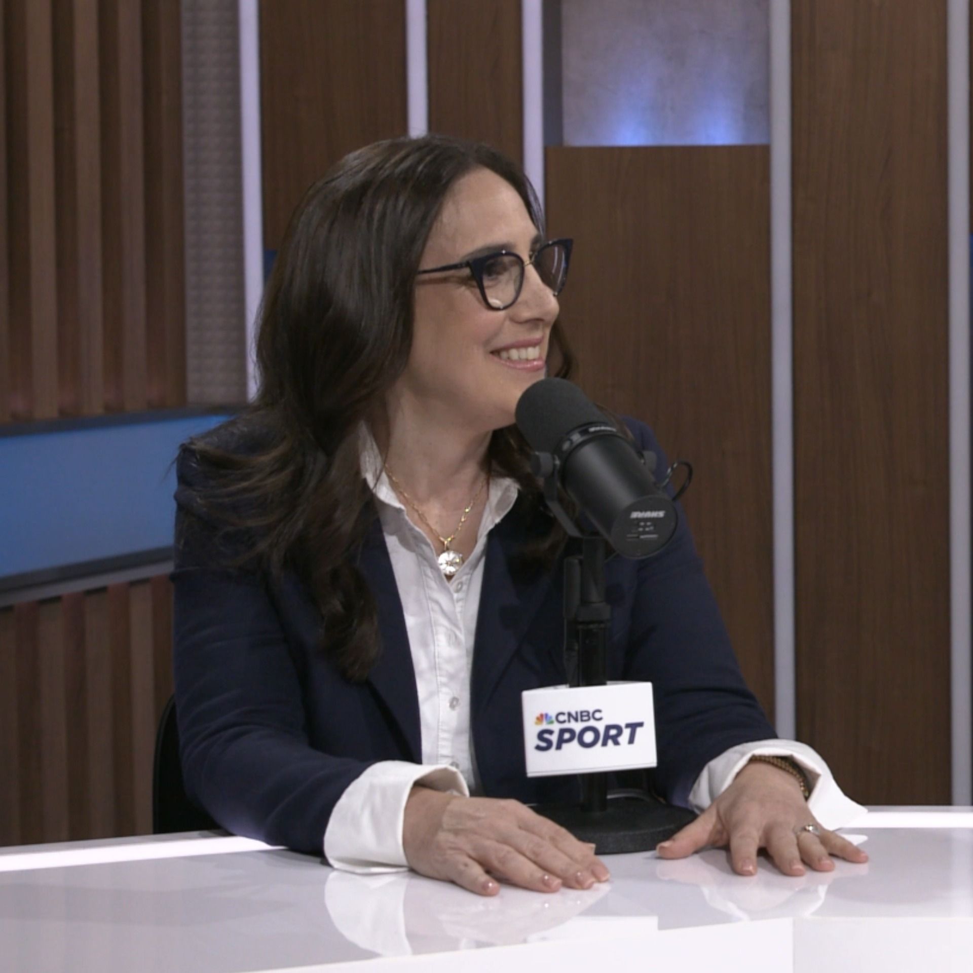 LA Clippers president Gillian Zucker 4/3/25 episode artwork