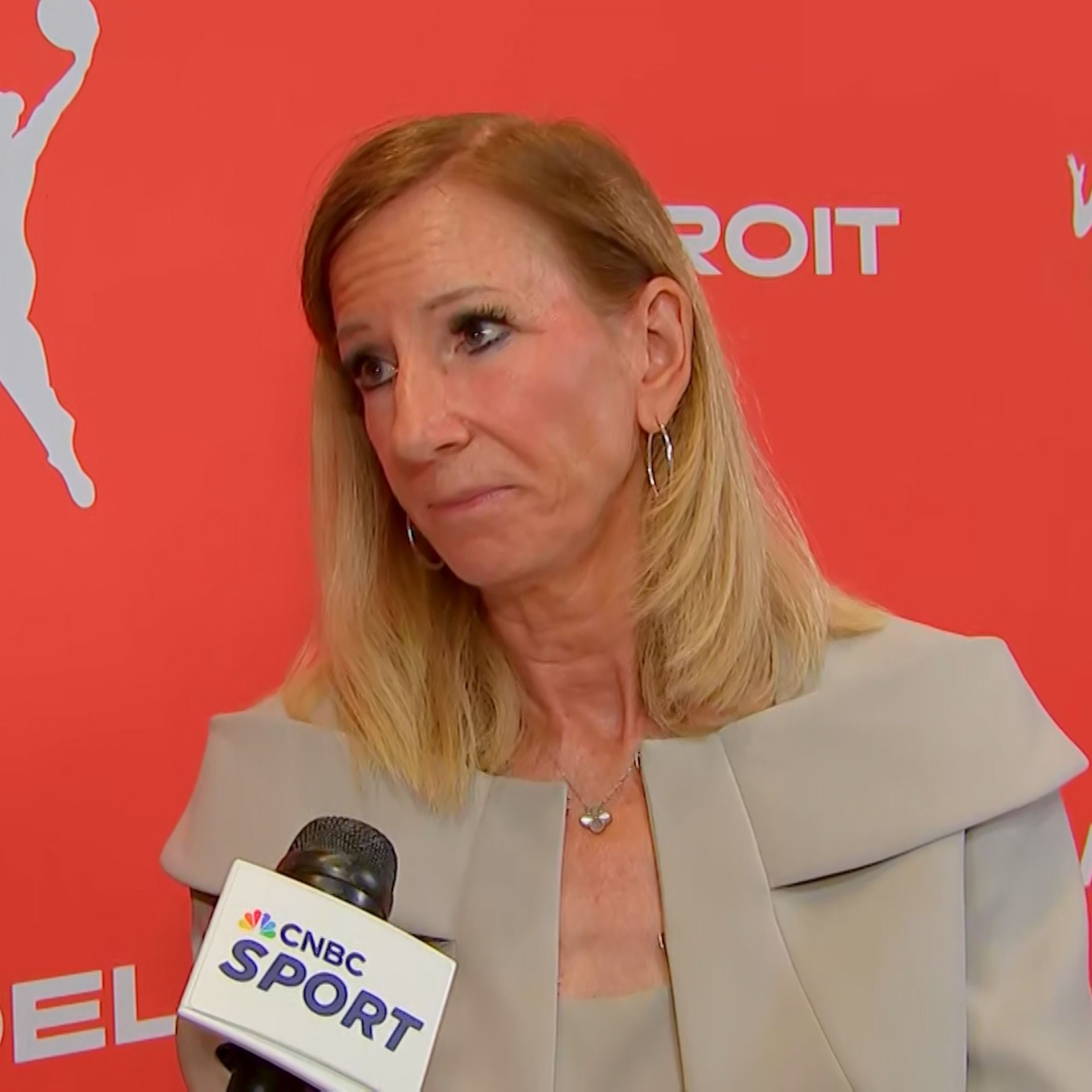 WNBA Commissioner Cathy Engelbert 7/3/25 episode artwork