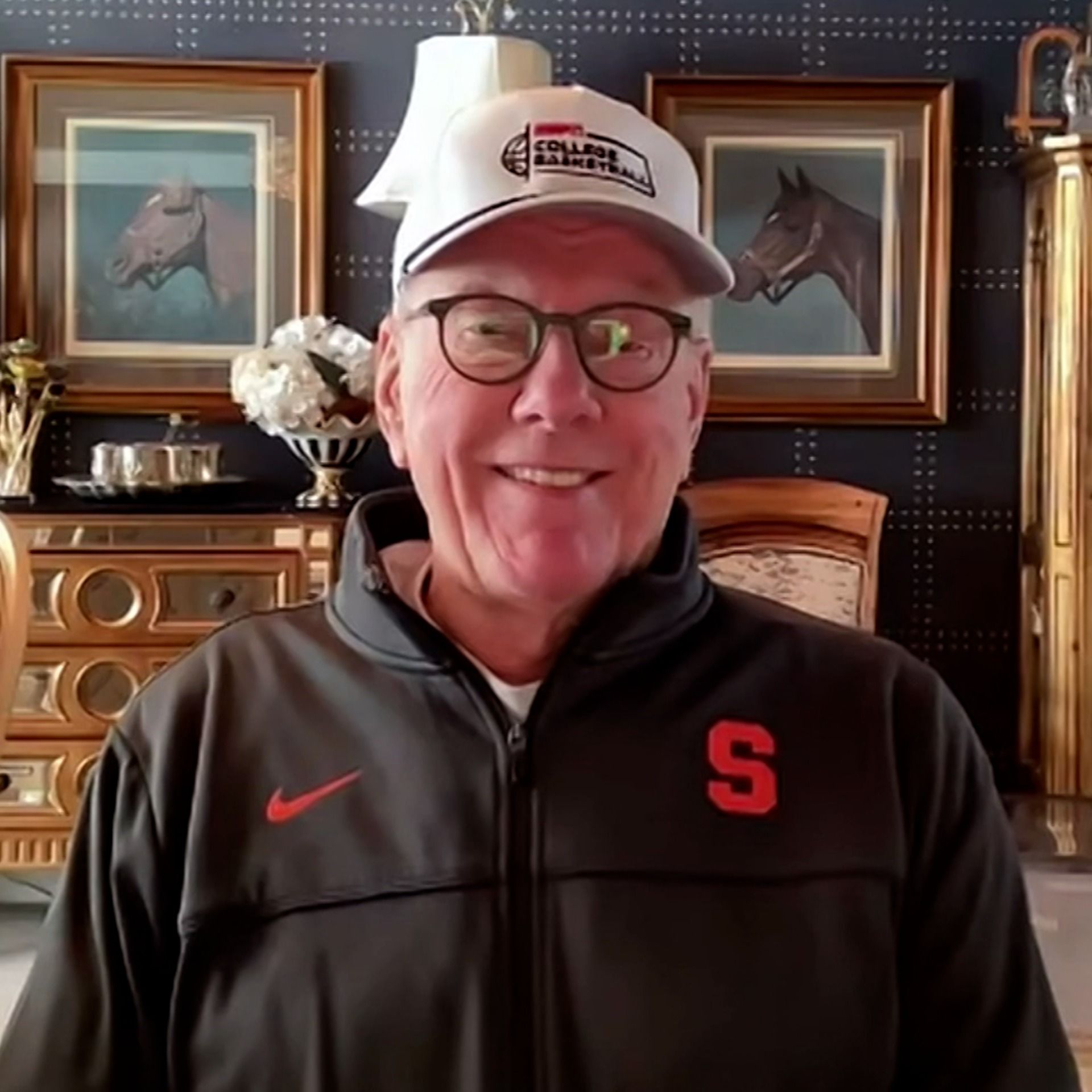CBS Sports’ Tracy Wolfson and Hall of Fame Coach Jim Boeheim 3/19/26 — CNBC Sport cover