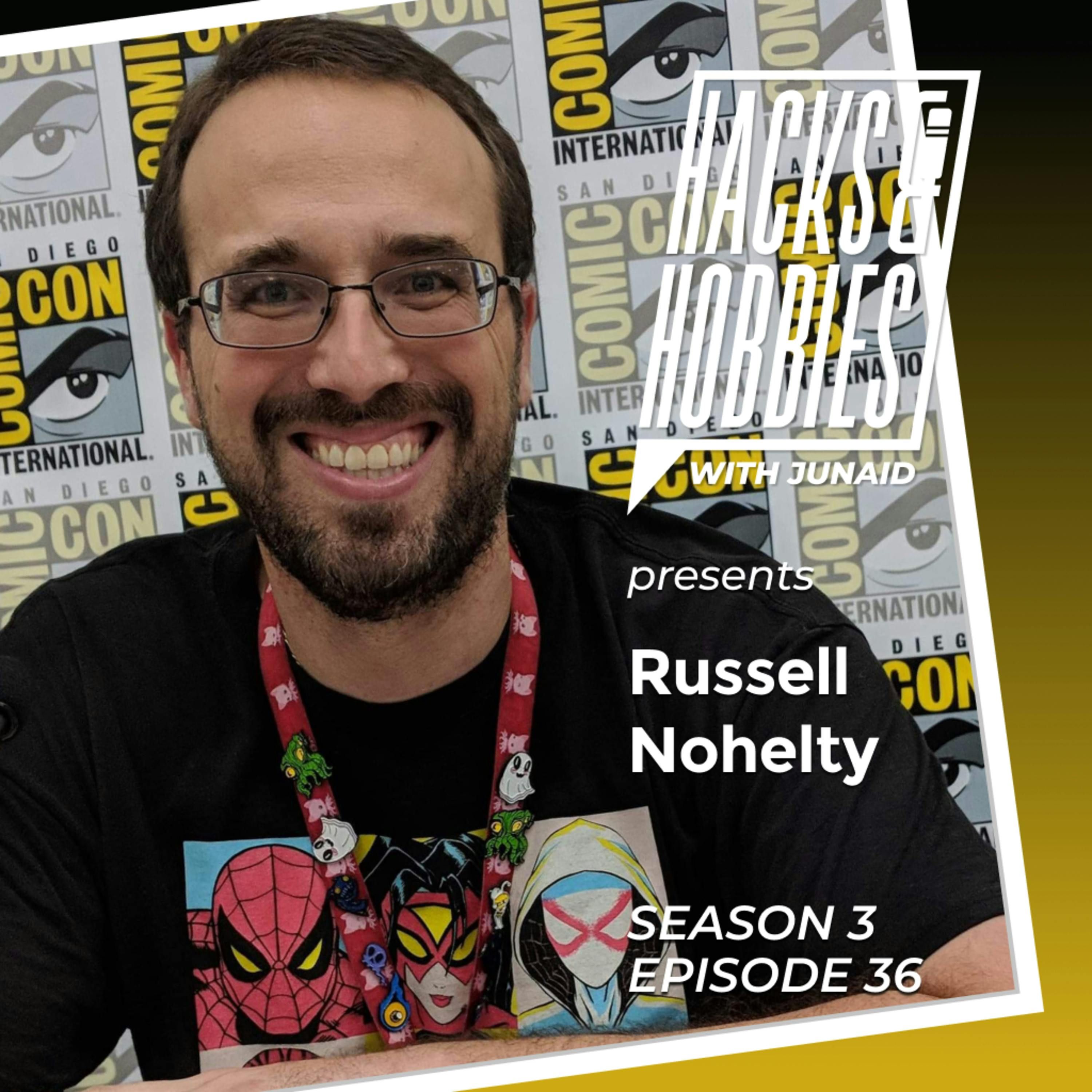 E336 - Russell Nohelty - How your love for writing magic and mythology can help you raise money episode artwork