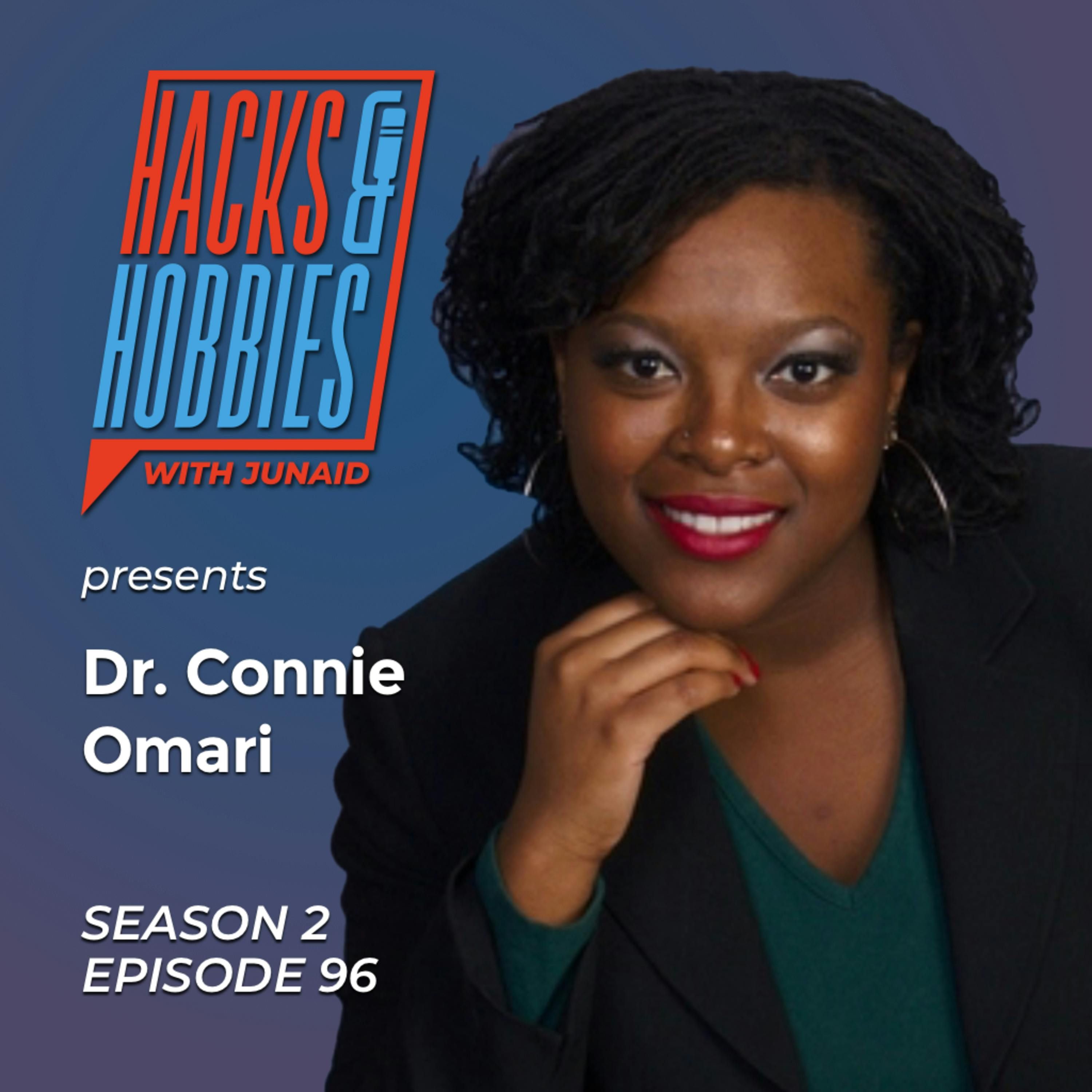 E296 - Dr. Connie Omari - How a licensed counselor is helping Mental Health issue in trauma survivors episode artwork