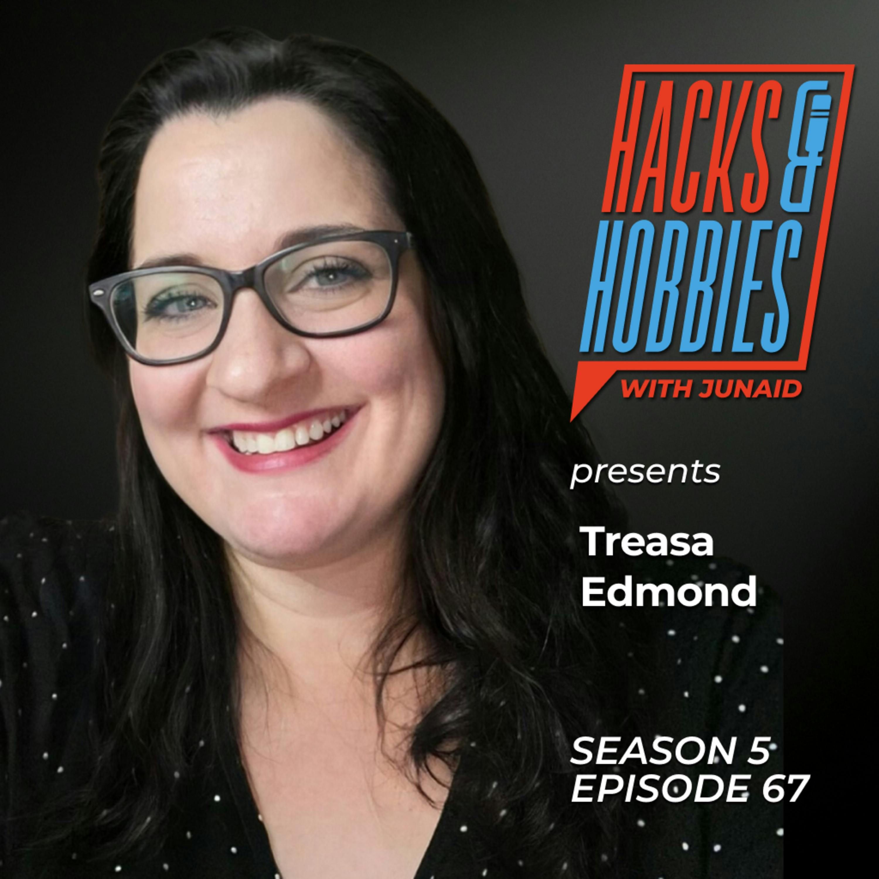E567 - Treasa Edmond - How to Master Your Entrepreneurial Journey and Conquer Content Challenges episode artwork