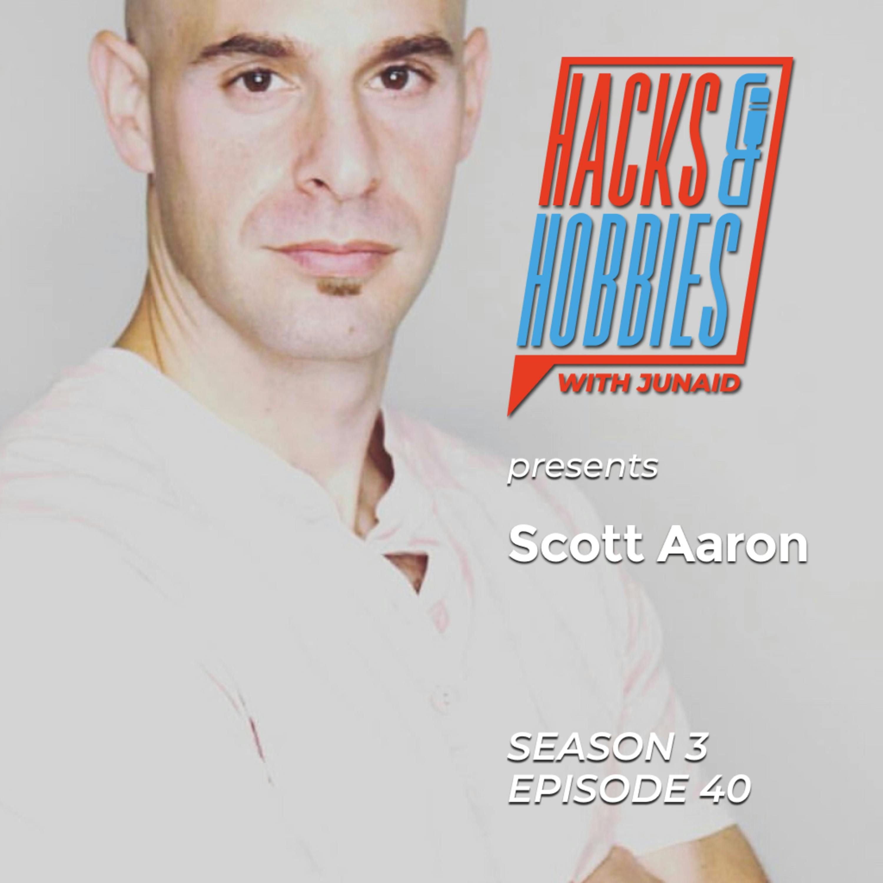 E340 - Scott Aaron - How to build a personal brand and create residual income using LinkedIn episode artwork