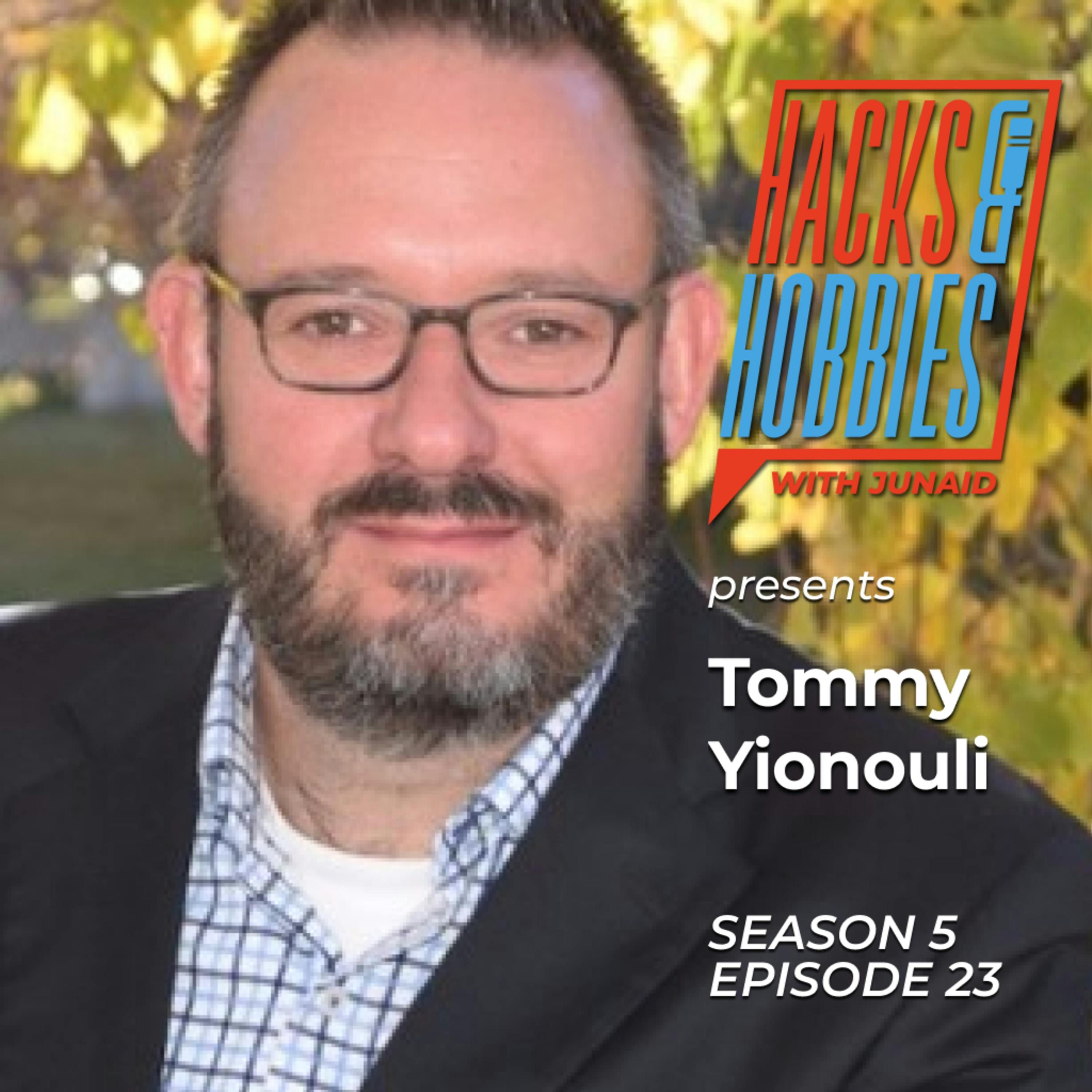 E523 - Tommy Yionouli - How to Forge a Non-Traditional Career Path: From Restaurants to Stand-Up Comedy to Entrepreneurship episode artwork