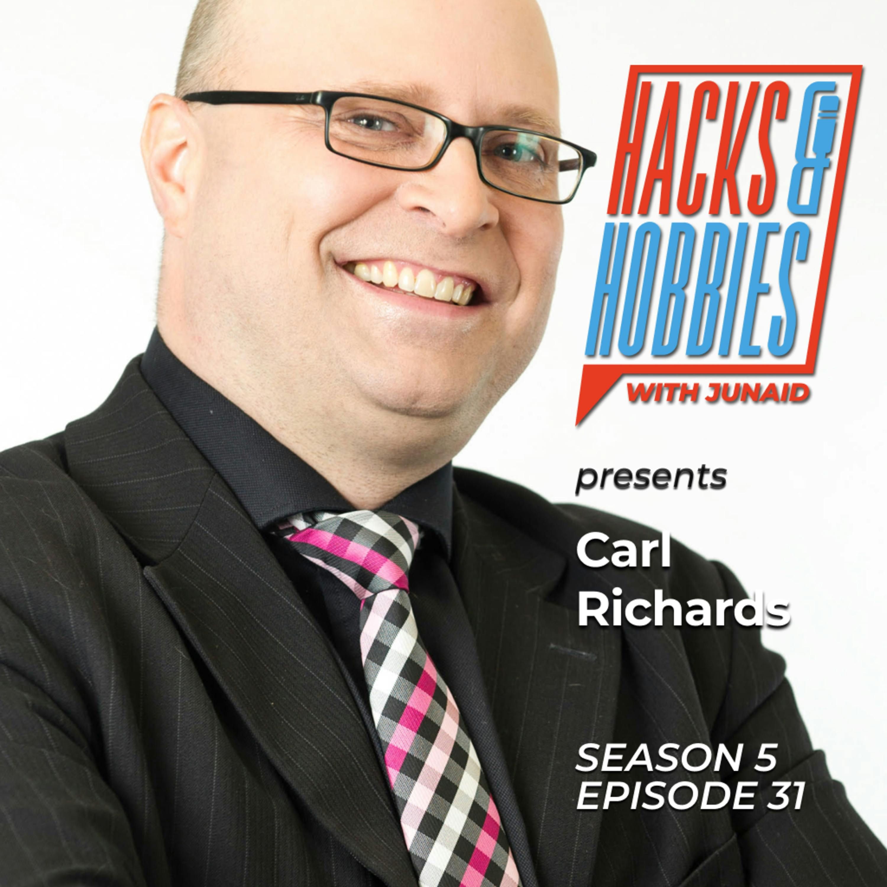E531 - Carl Richards - How to Harness the Power of Podcasting to Build Lasting Relationships episode artwork