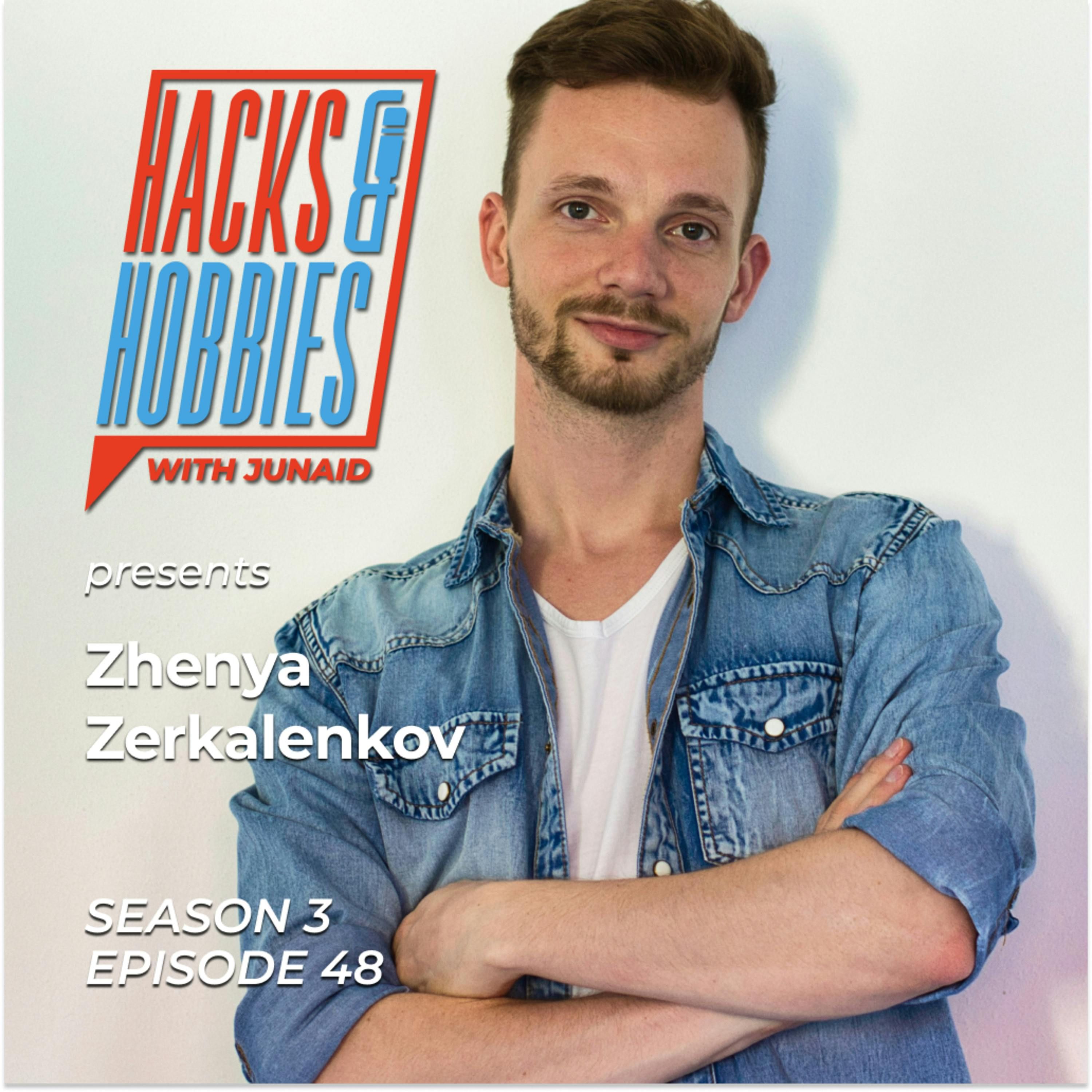 E348 - Zhenya Zerkalenkov - How to drive massive traffic to your website with Pinterest episode artwork