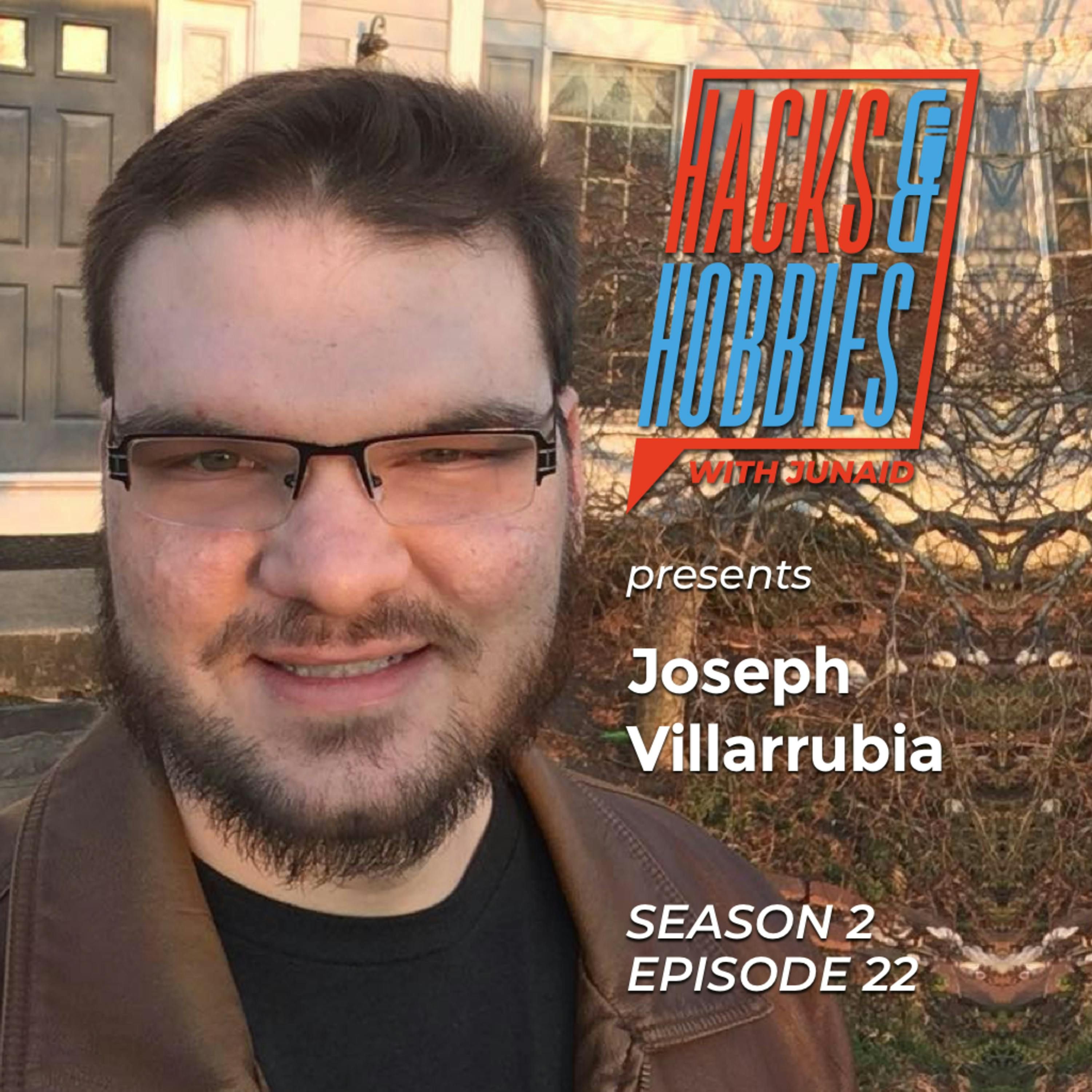 E222 - Joseph Villarrubia - How to hack funnels and the adventures of bicycles and skateboards. episode artwork