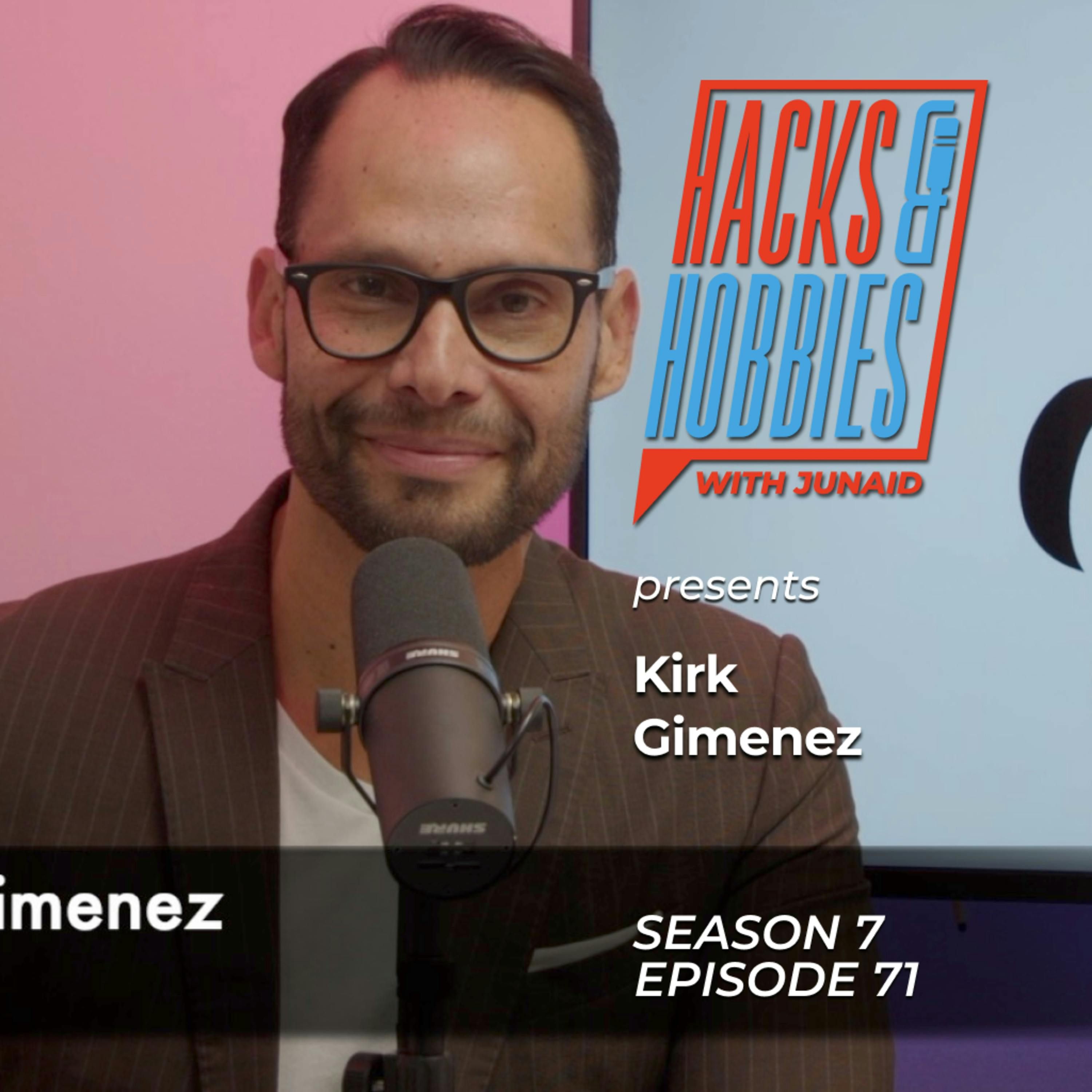 From ESPN Trailblazer to Sizzle TV Visionary—How Authenticity and Adversity Sparked a Media Revolution - Kirk Gimenez episode artwork