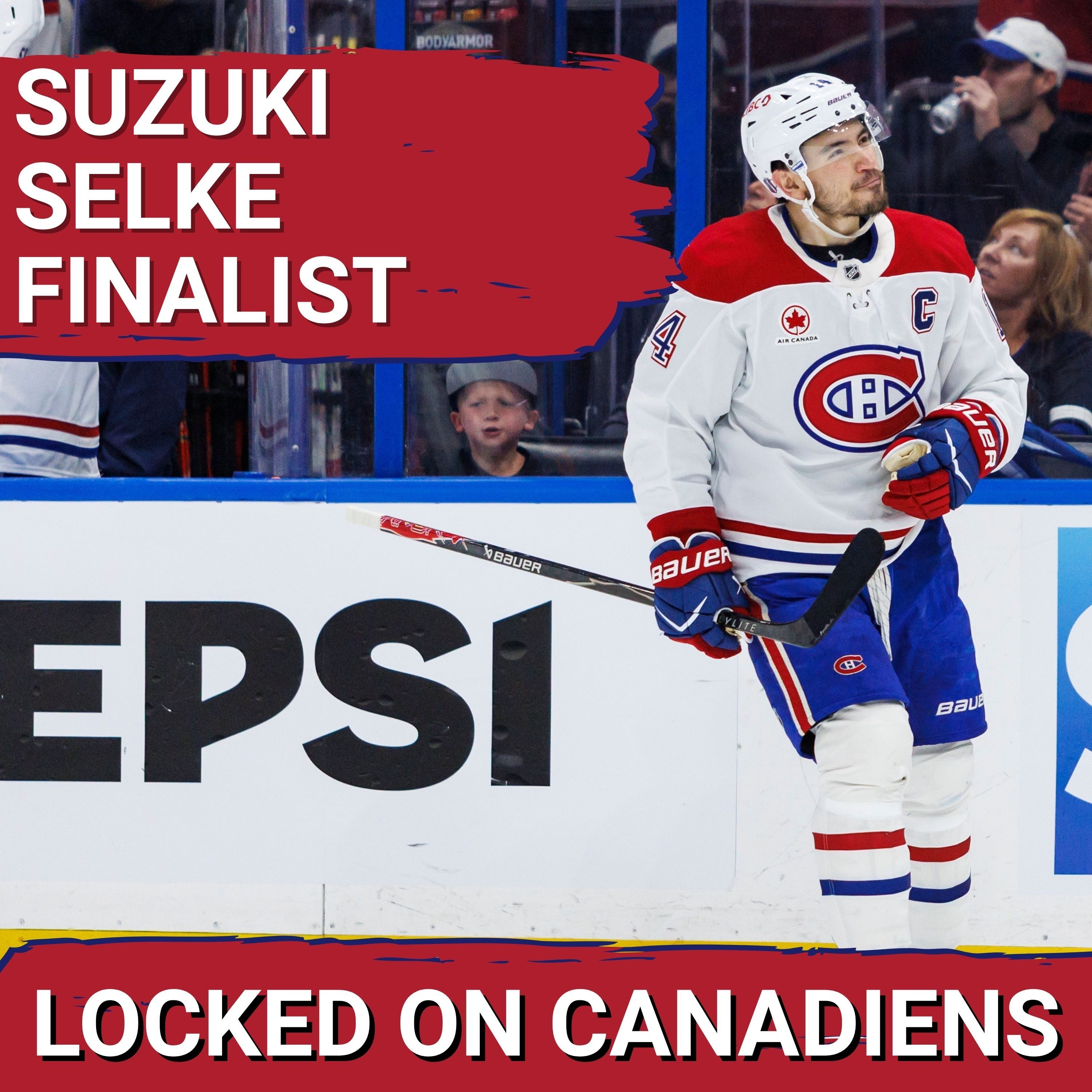 RECOGNITION DESERVED: Will Nick Suzuki SECURE Selke Trophy for Montreal Canadiens? Hutson SNUBBED?