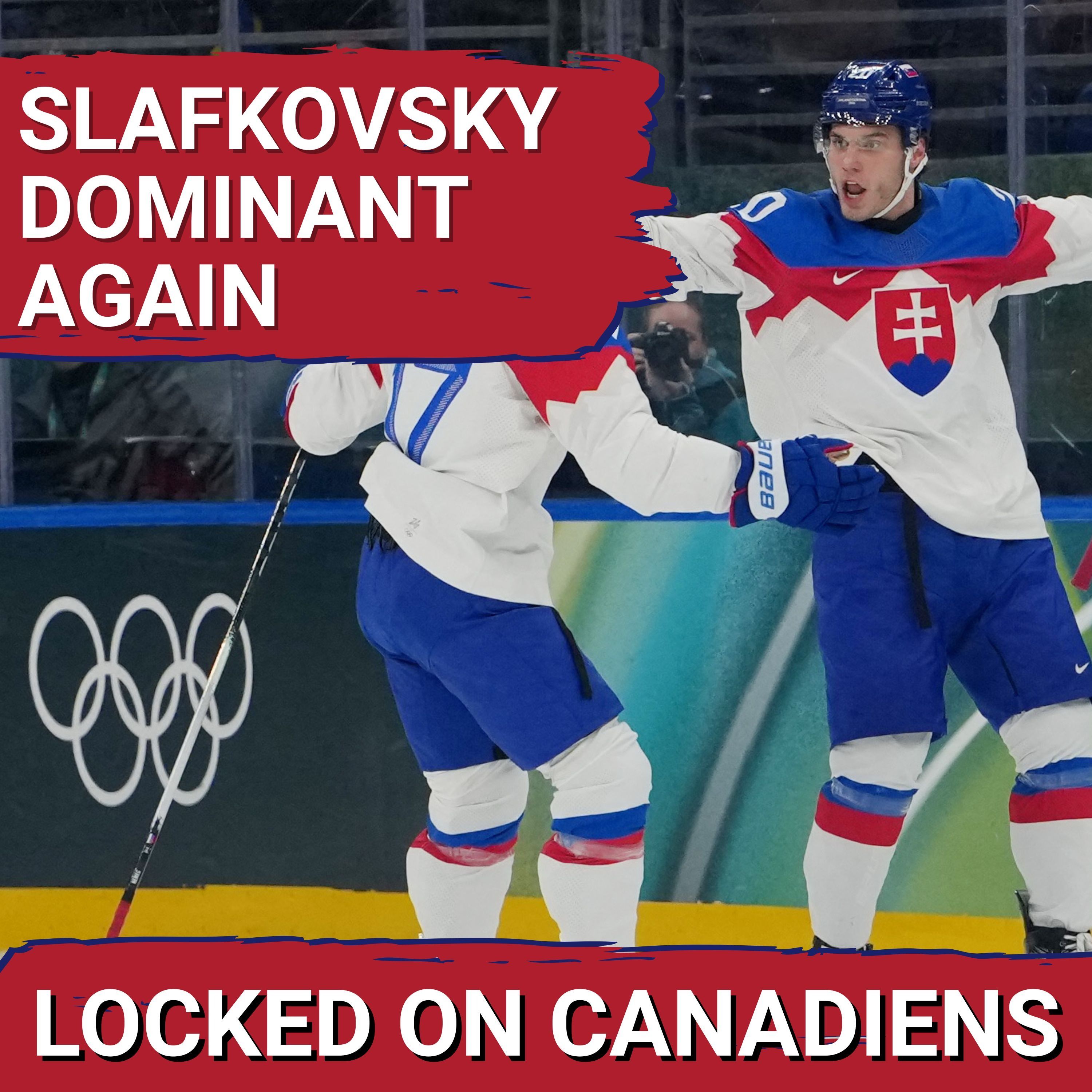 SLAFKOVSKY UNSTOPPABLE: Montreal Canadiens’ Juraj Slafkovsky DOMINATES Olympic Prelims, Medal LOOMS