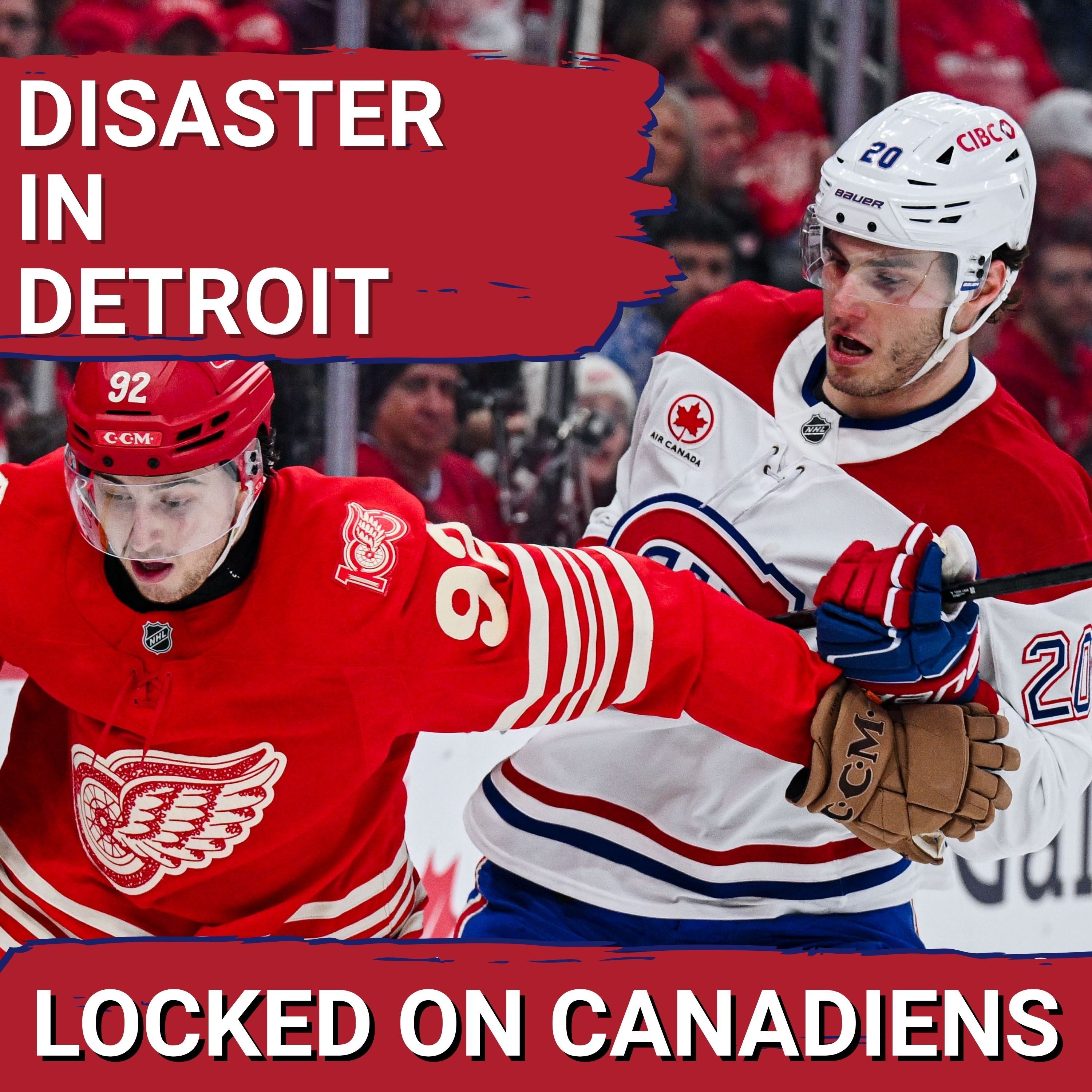 TRAGIC: Montreal Canadiens COLLAPSE Vs. Detroit, Mike Matheson Blunder SHOCKS Playoff Push