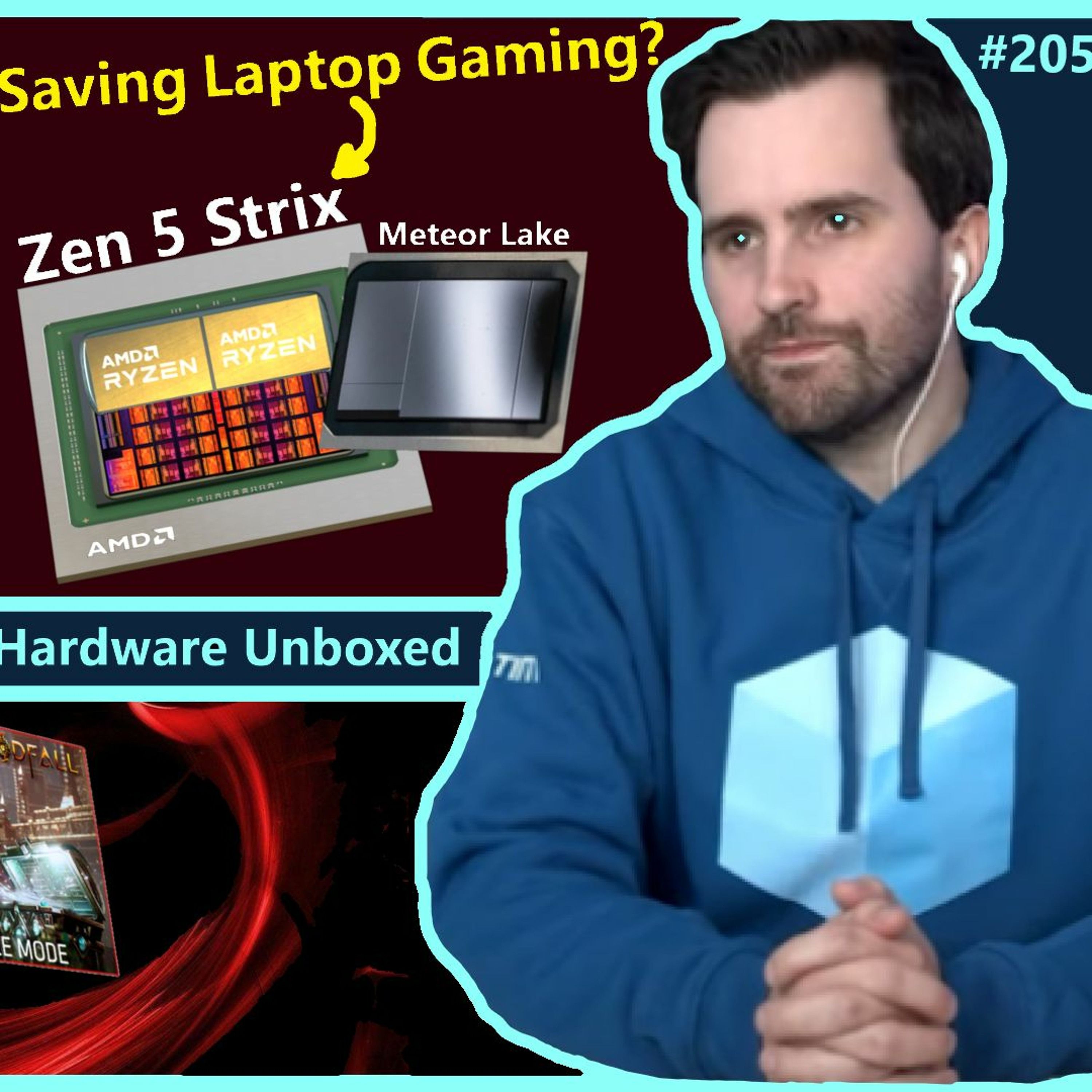 205. Zen 5 Strix, RX 7600 vs RTX 4060, AMD FSR 3 vs Nvidia DLSS 3 | Hardware Unboxed