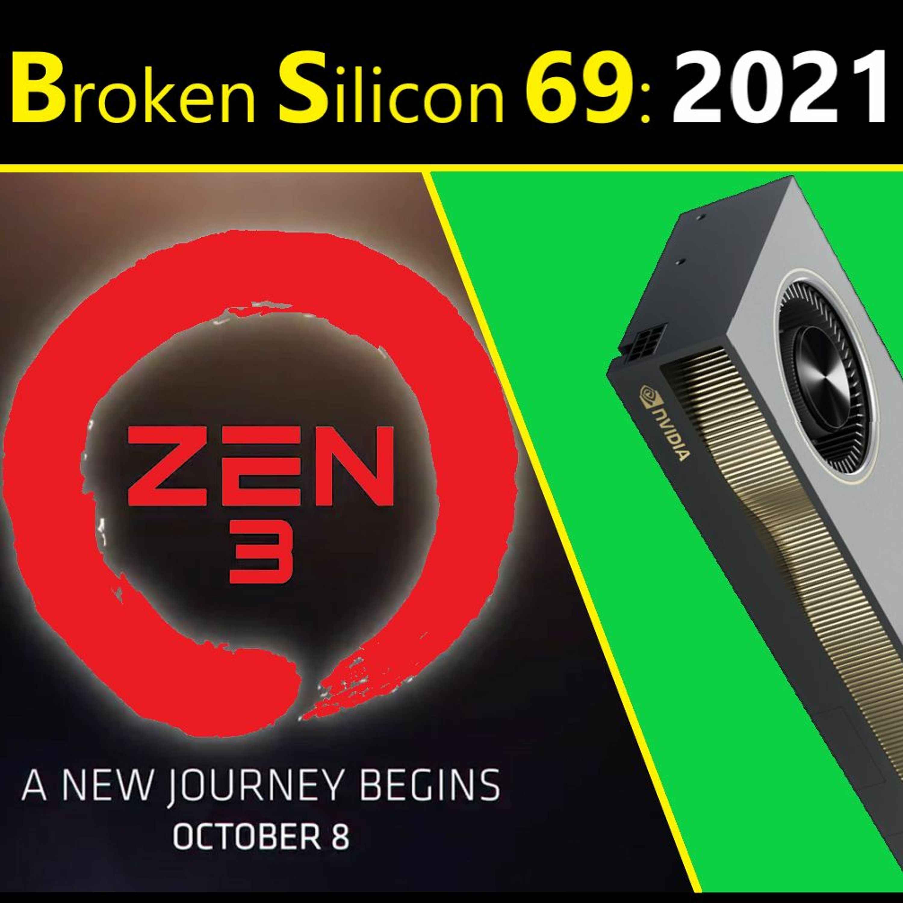 69. AMD Market Share 2021, Nvidia’s Lead, Intel’s Future | Semiconductor Analyst Chris Rolland