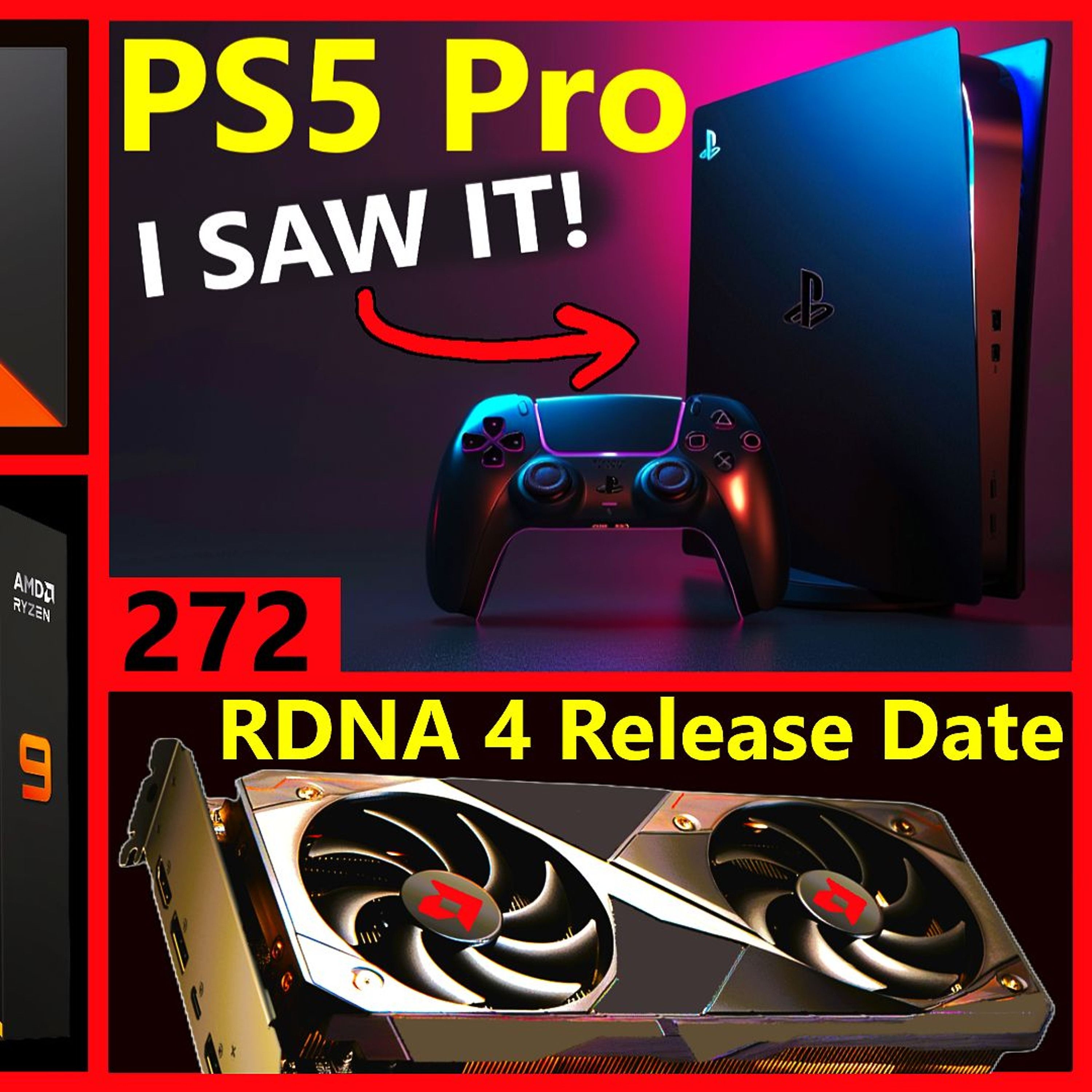 272. AMD 7600X3D Price, PS5 Pro TDP Leak, Zen 5 Windows 11 24H2, RDNA 4 Release Date
