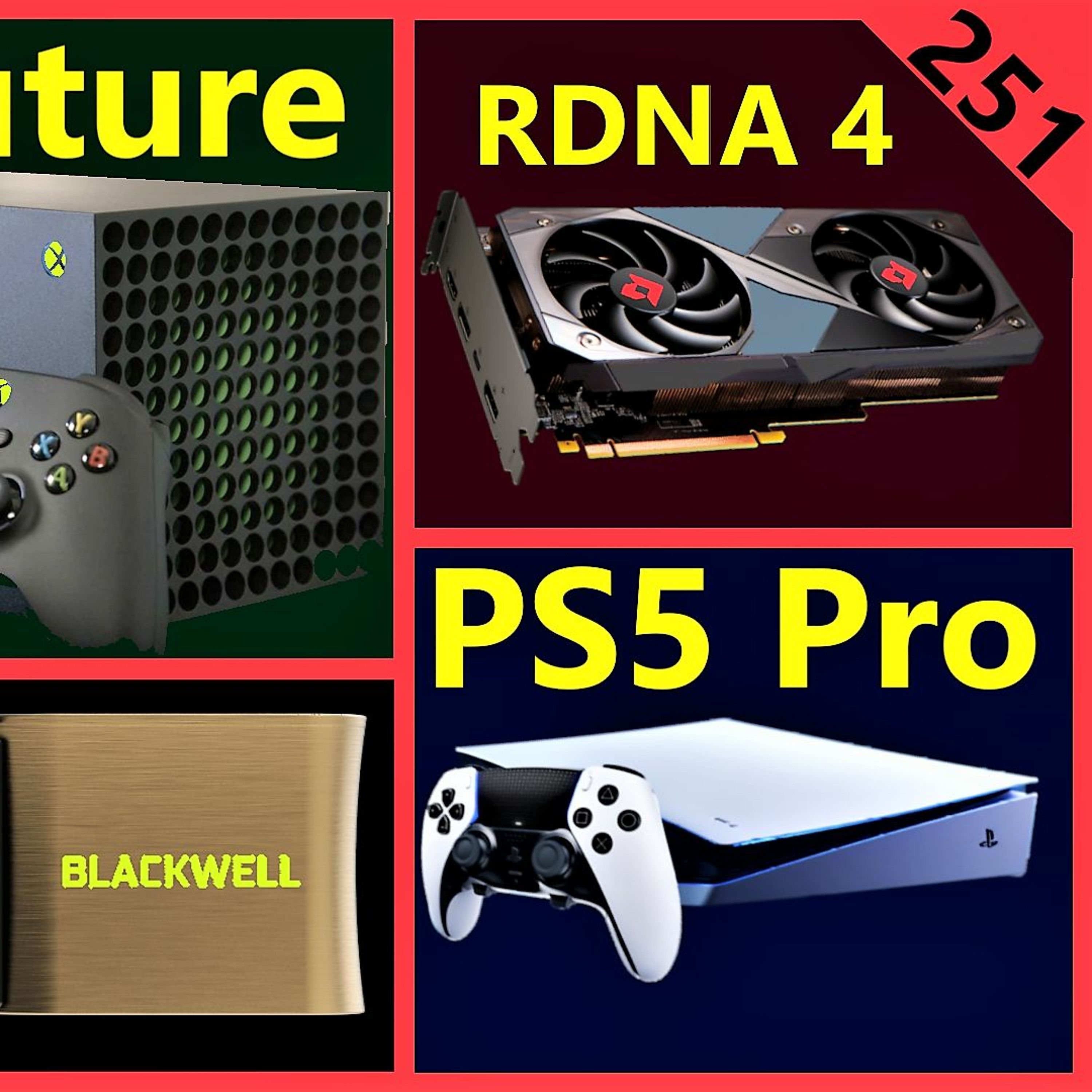 251. XBOX Sentiment at GDC, AMD RDNA 4, Nvidia Blackwell, PS5 Pro | Veteran Game Dev