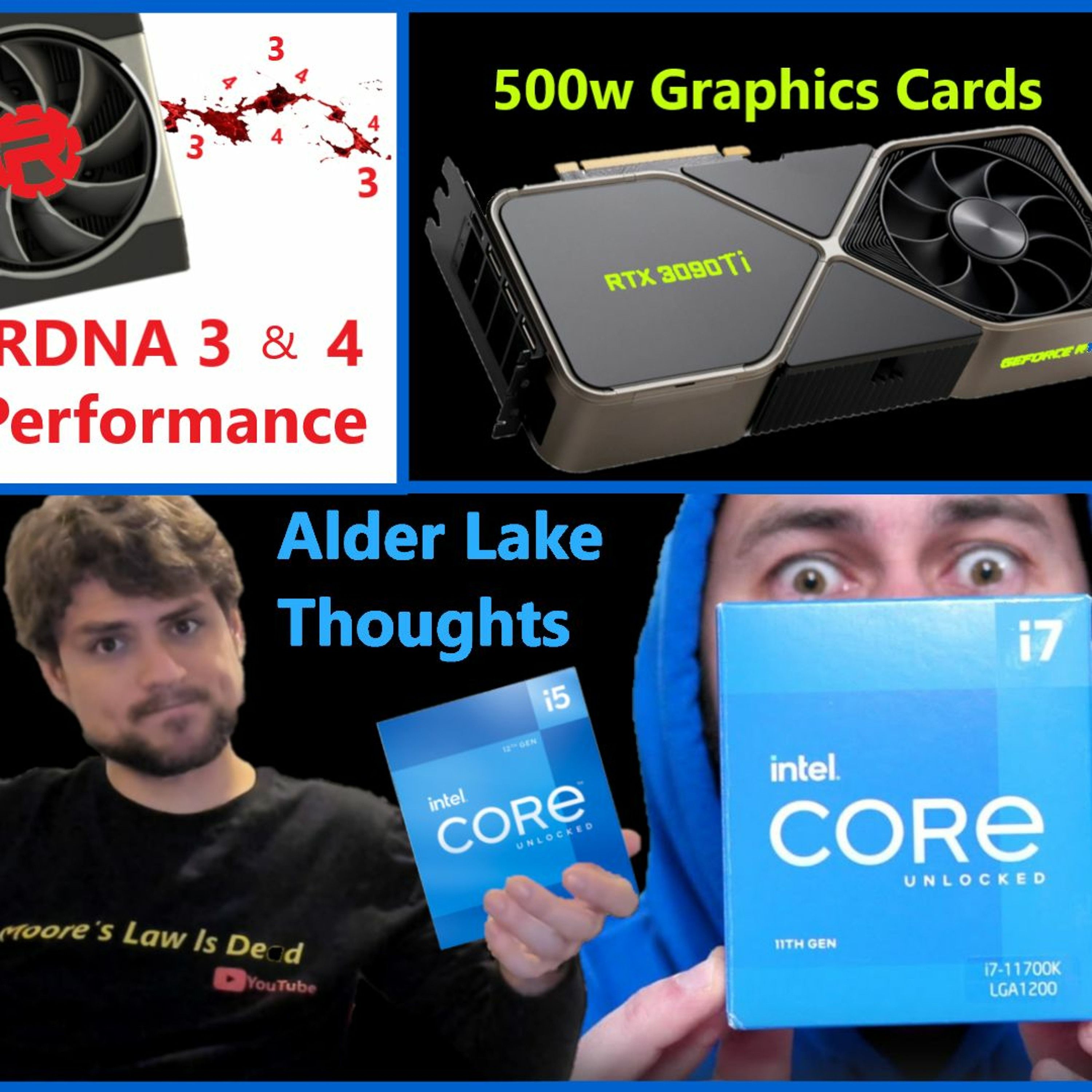 127. RDNA 3 Pricing, 500w Nvidia Lovelace, FSR v DLSS, Alder Lake | Hardware Unboxed