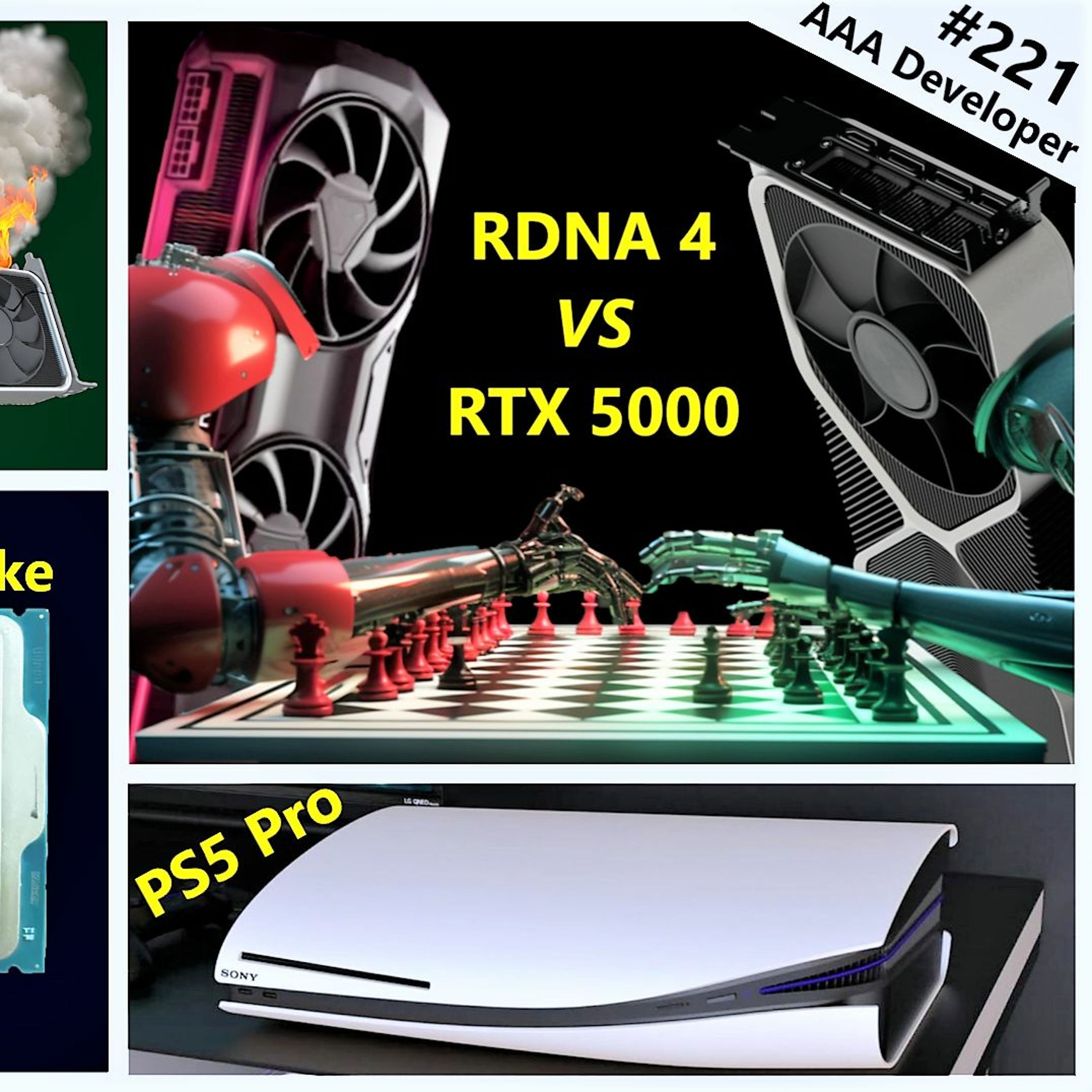221. 2024 VRAM, RDNA 4 vs RTX 5000, Zen 5 vs Arrow Lake, PS5 Pro | AAA Developer