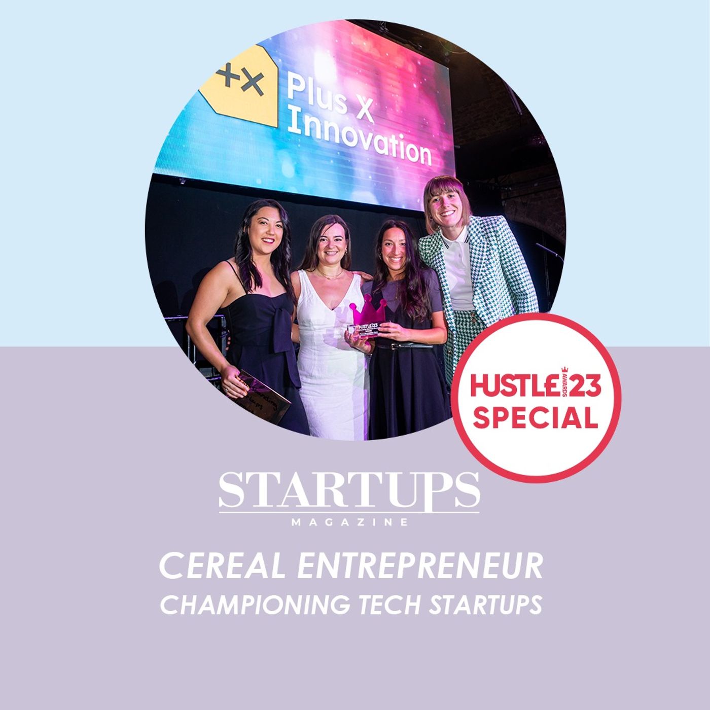 Hustle Awards 2023 Special: Plus X Innovation Hubs, winner of Outstanding Startup Support