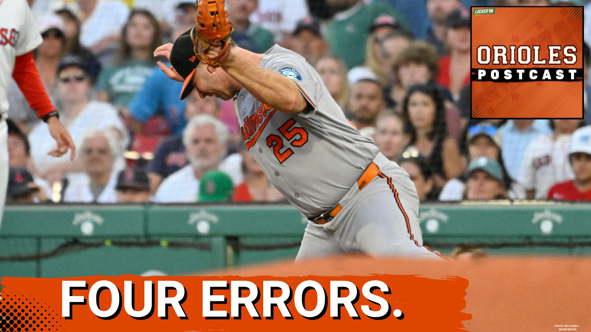 ORIOLES POSTCAST: Baltimore Orioles Melt Down in Boston: 4 Errors, 15 Ks End 7-Game Streak