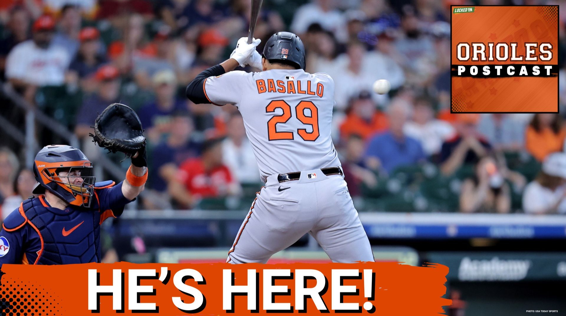 ORIOLES POSTCAST: Samuel Basallo MASHES two-run single as Baltimore Orioles DEMOLISH Houston Astros