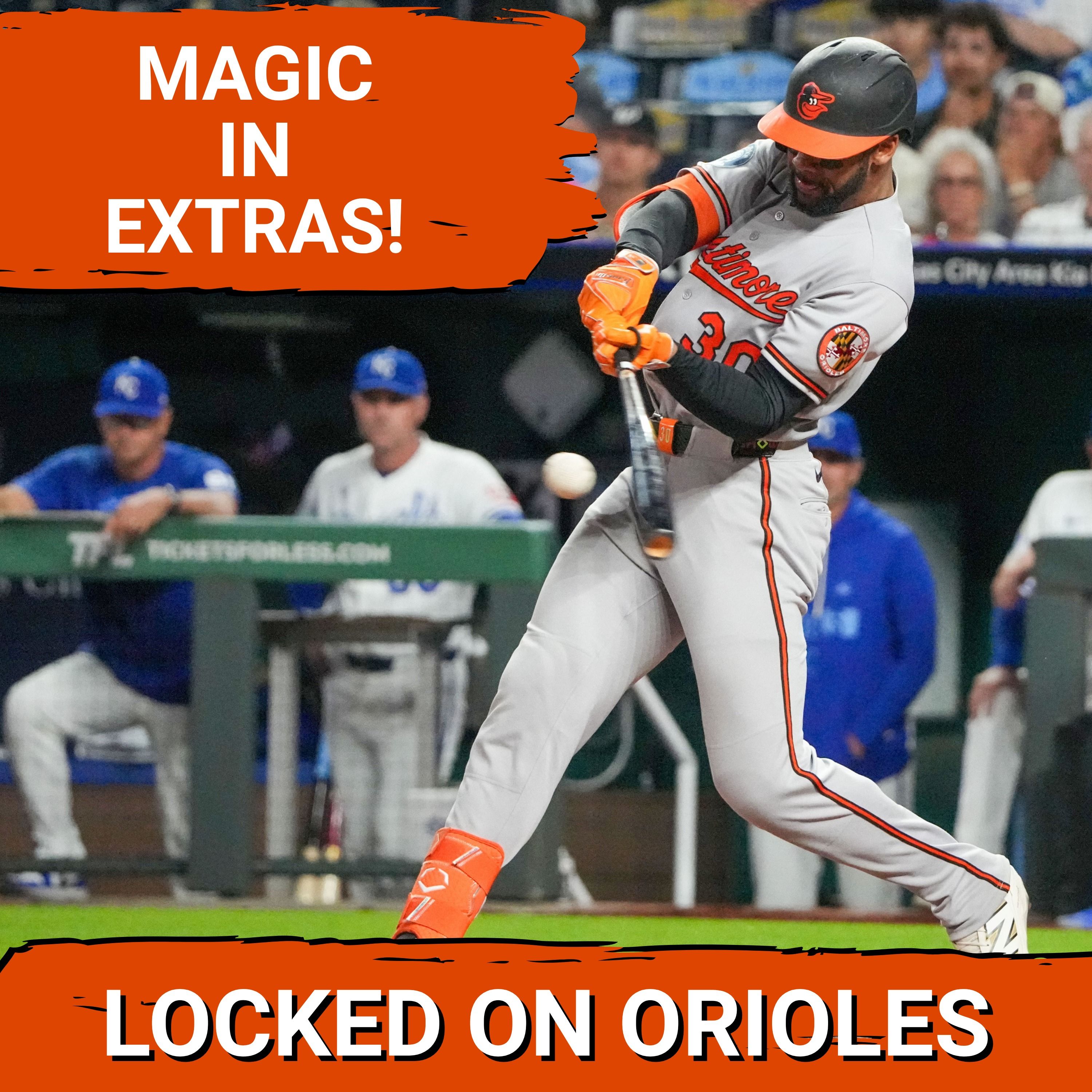 ORIOLES POSTCAST: Leody Taveras BLASTS Grand Slam, Samuel Basallo Wins It | Baltimore Orioles 7-5 Thriller vs. Kansas City Royals