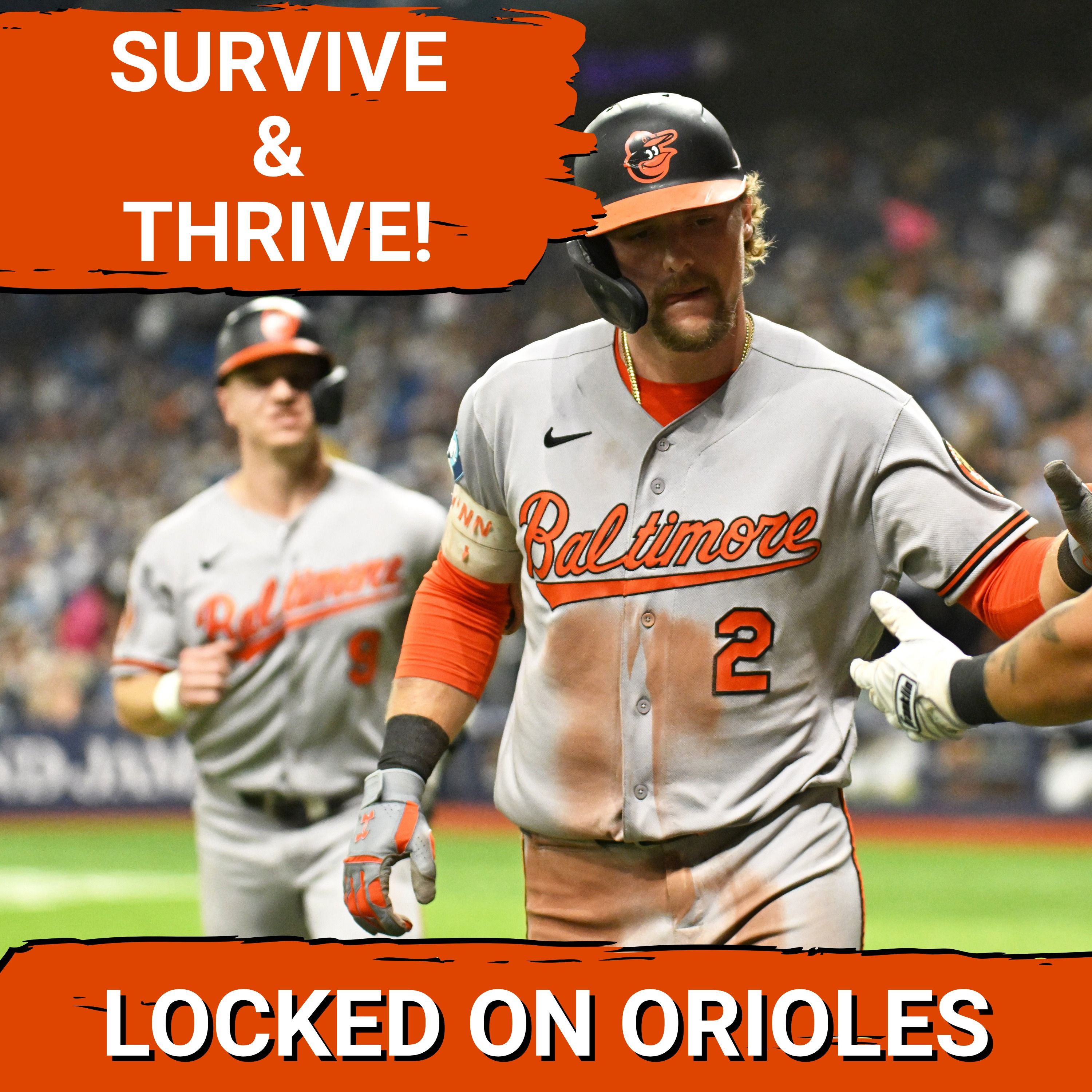 ORIOLES POSTCAST: Baltimore Orioles SURVIVE Tampa Bay Rays 6-5! Gunnar Henderson Goes 4-for-4, Hits CLUTCH HR episode artwork